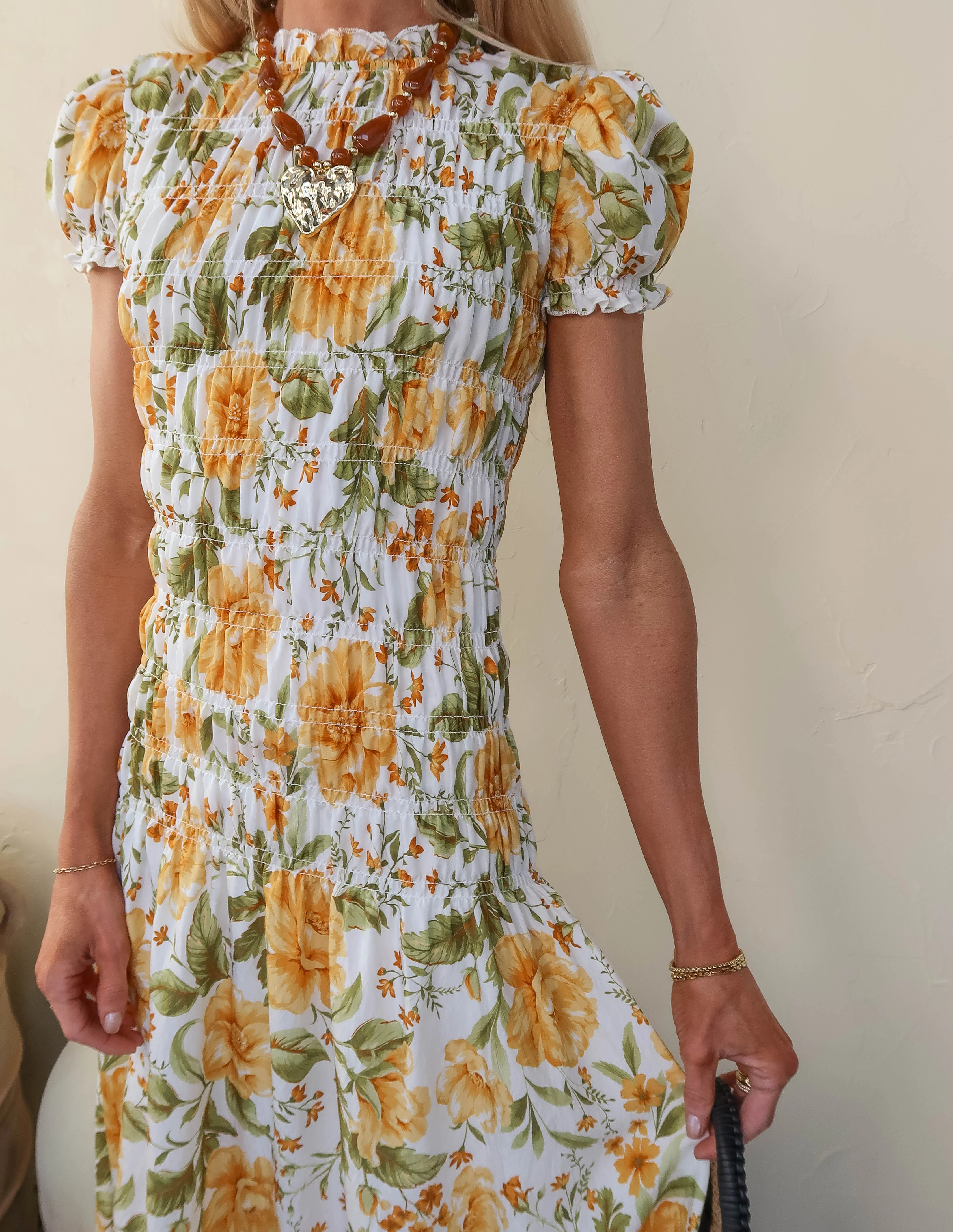 Jayda Floral Maxi Dress - Image 4