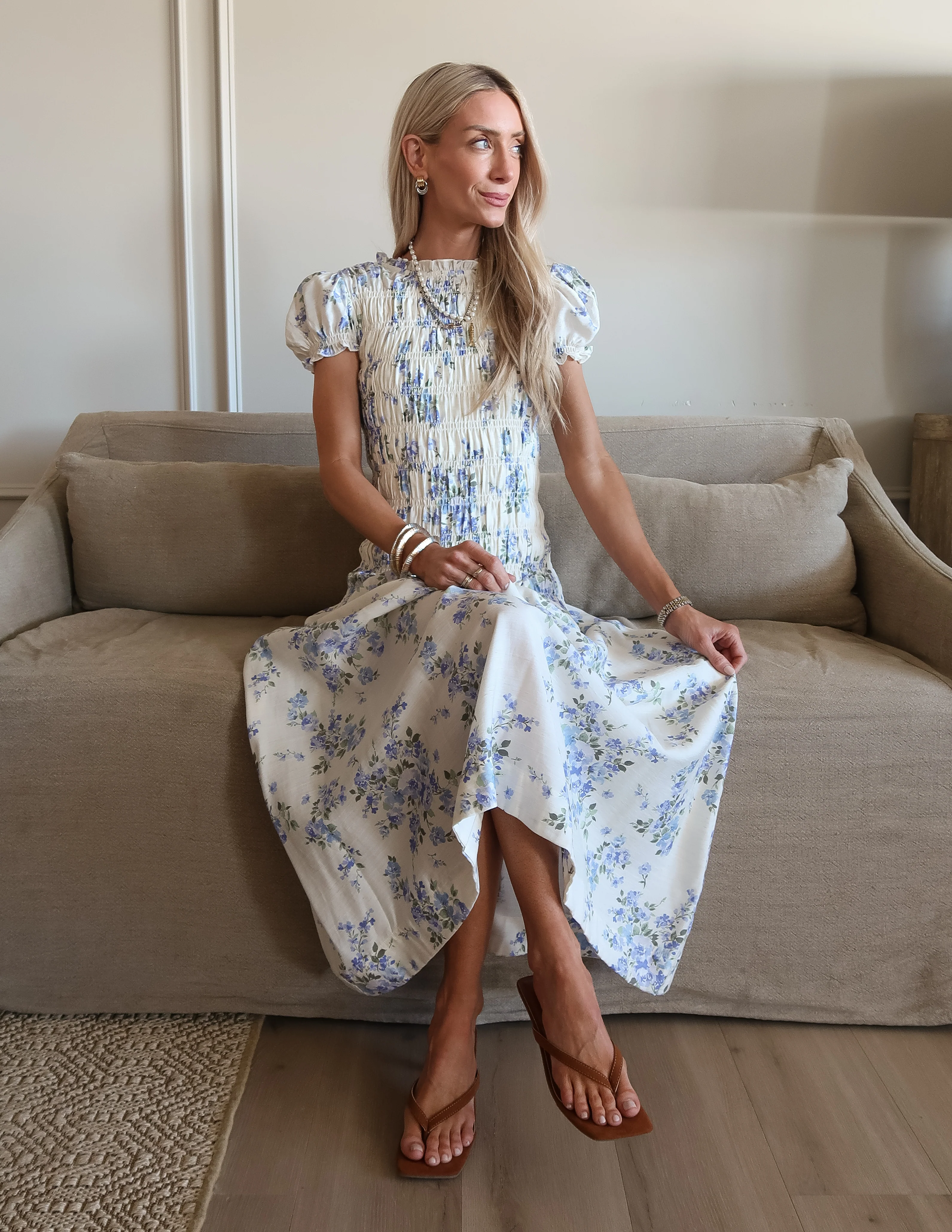 Jayda Floral Maxi Dress - Image 5