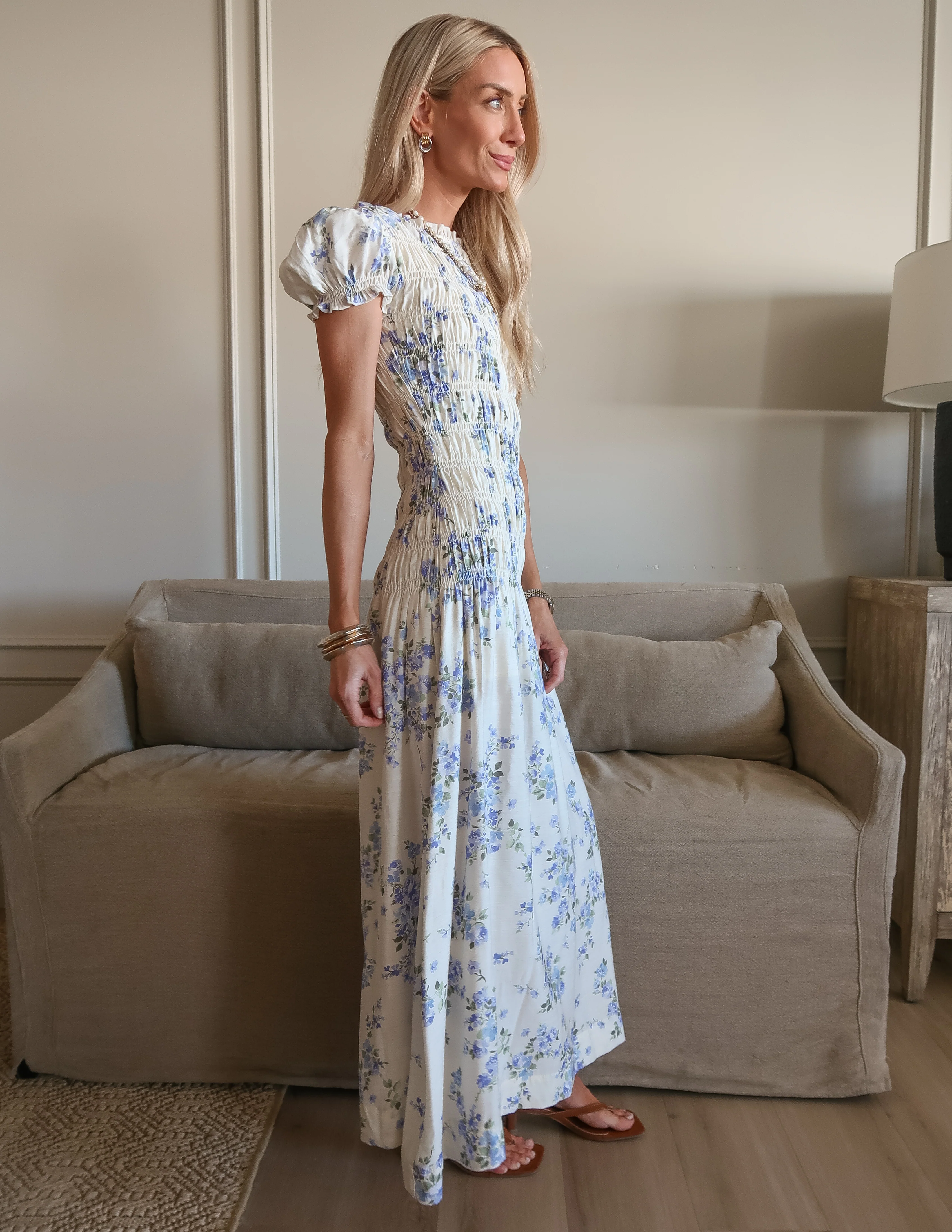 Jayda Floral Maxi Dress - Image 7