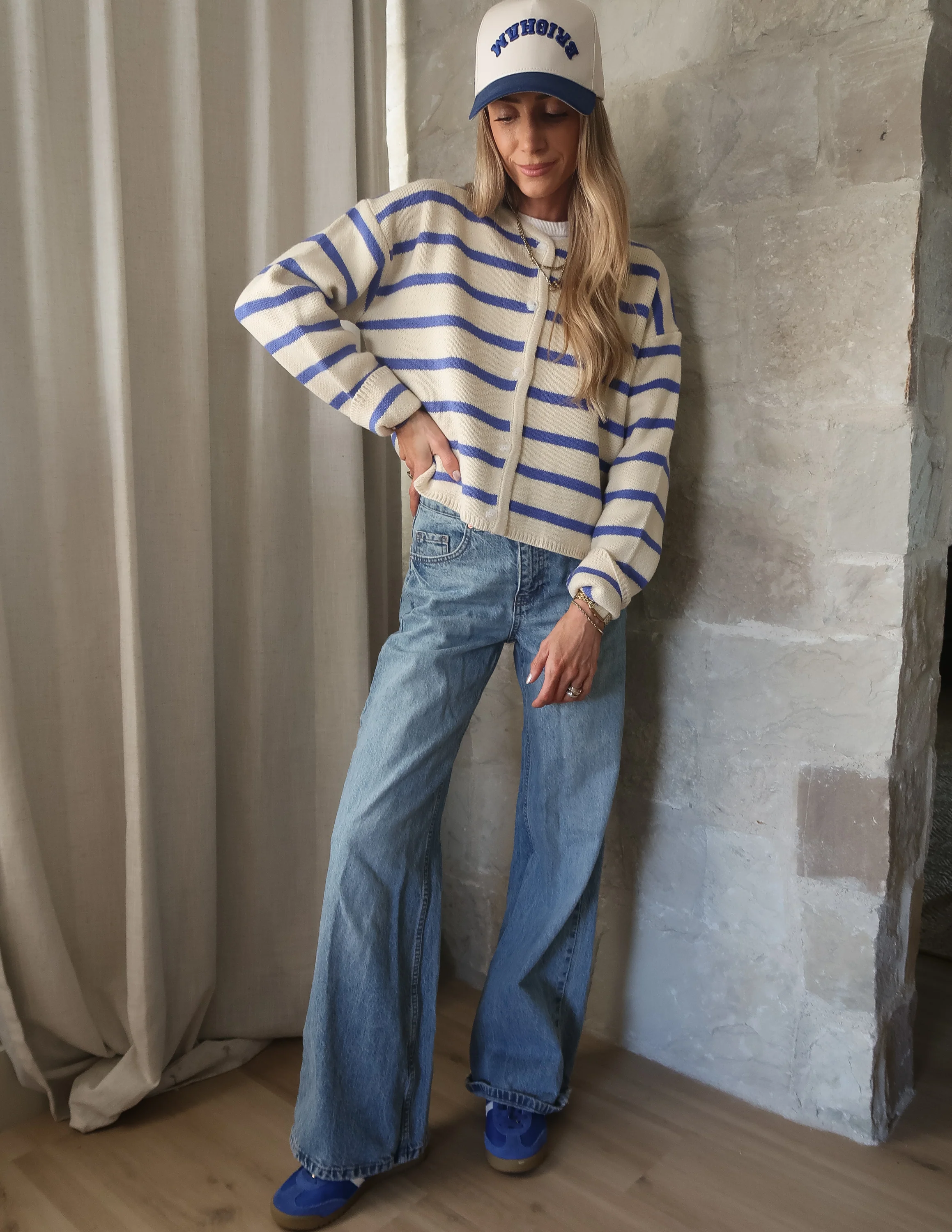 Jemina Striped Cardigan - Image 2