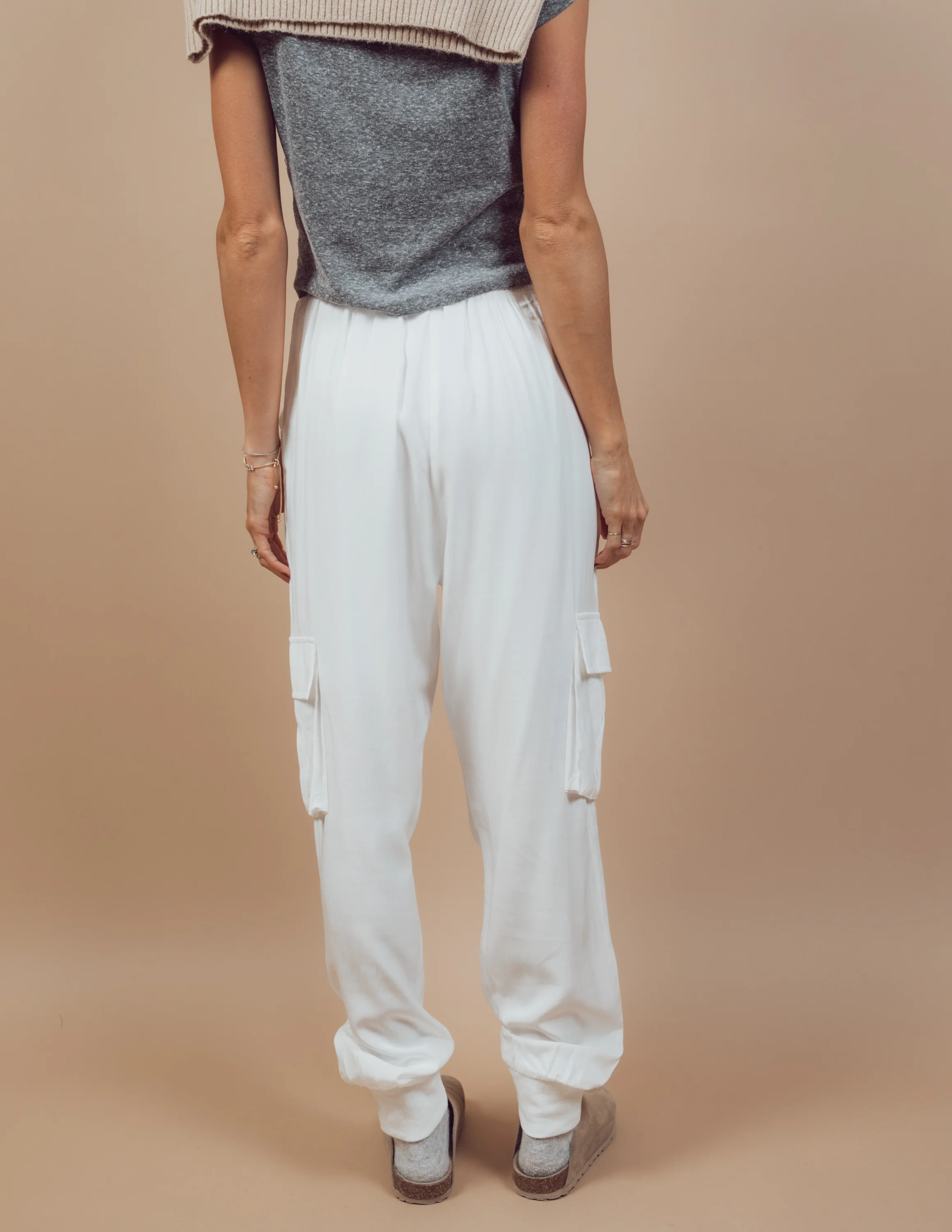 Jensyn Satin Cargo Pants - Image 4