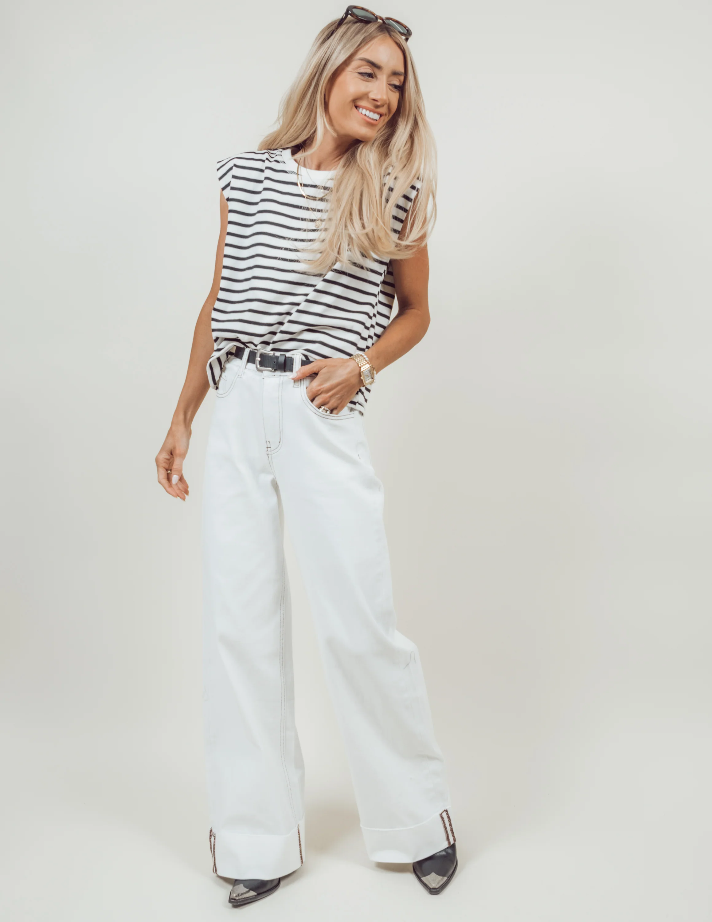 Jocie Striped Top - Image 11