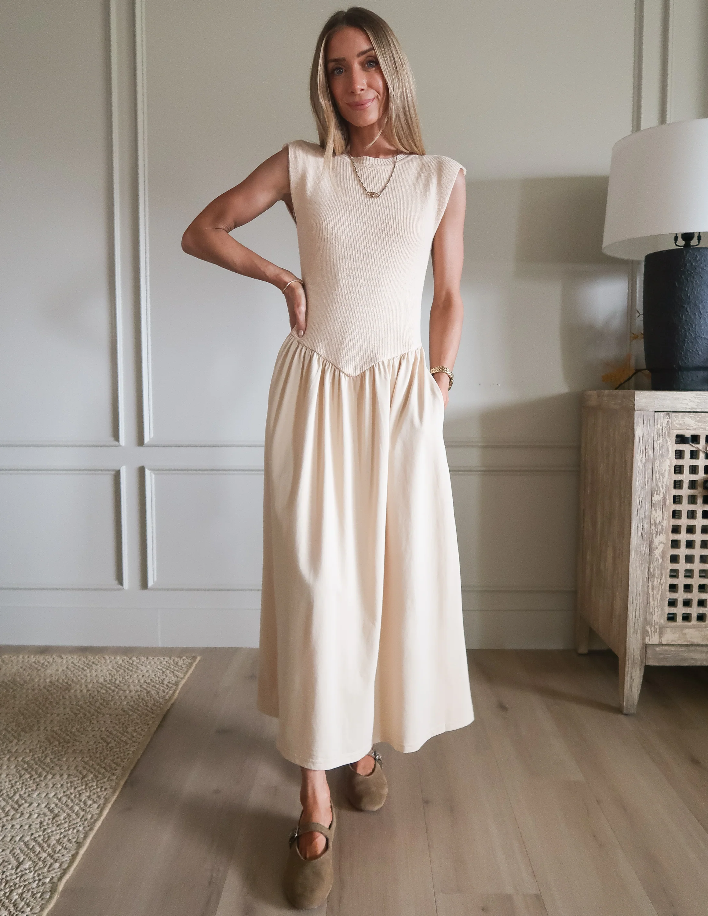 Jones Pleated Dress - Image 4