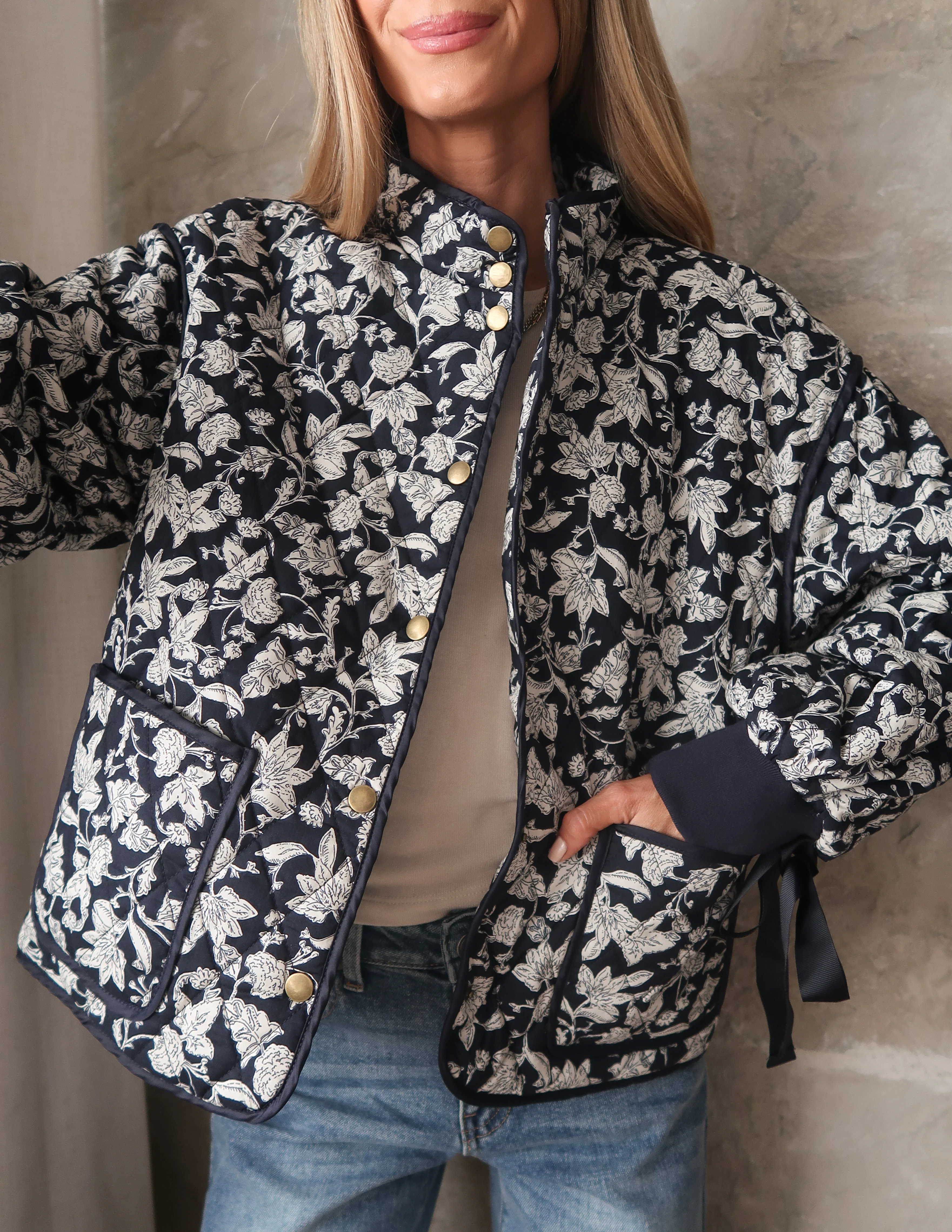 Julianne Floral Jacket - Image 2