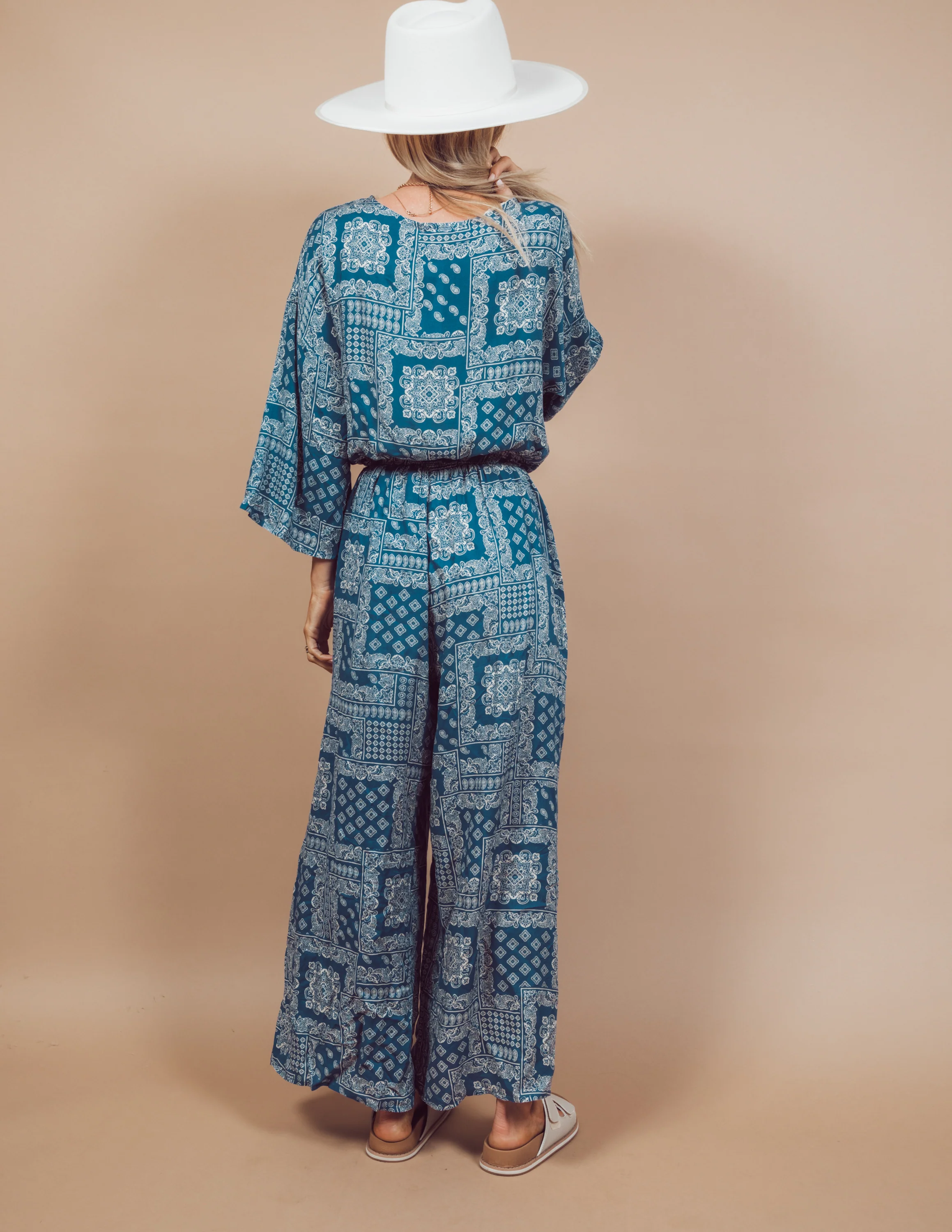 Kaz Printed Jumpsuit - Image 4