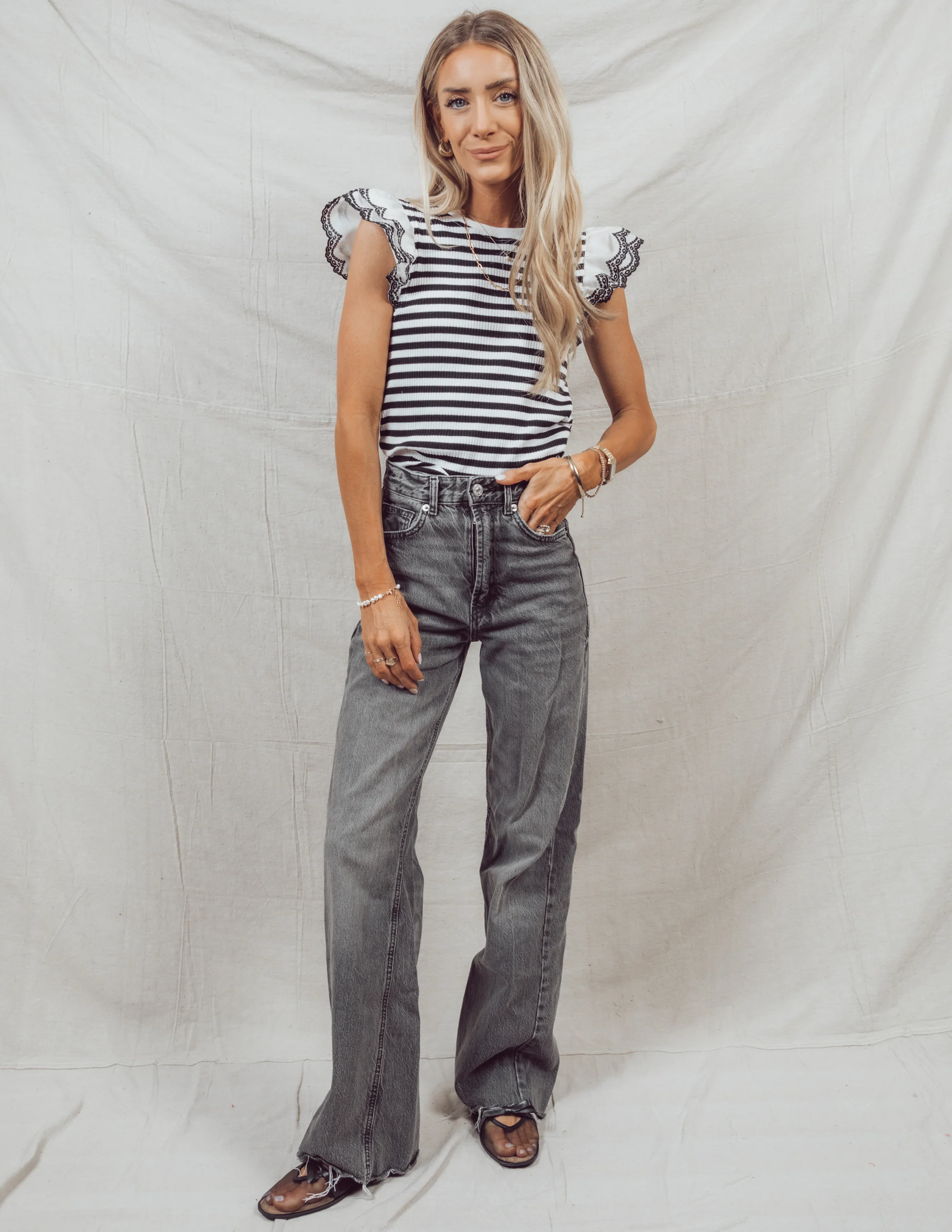 Keagan Striped Top - Image 2