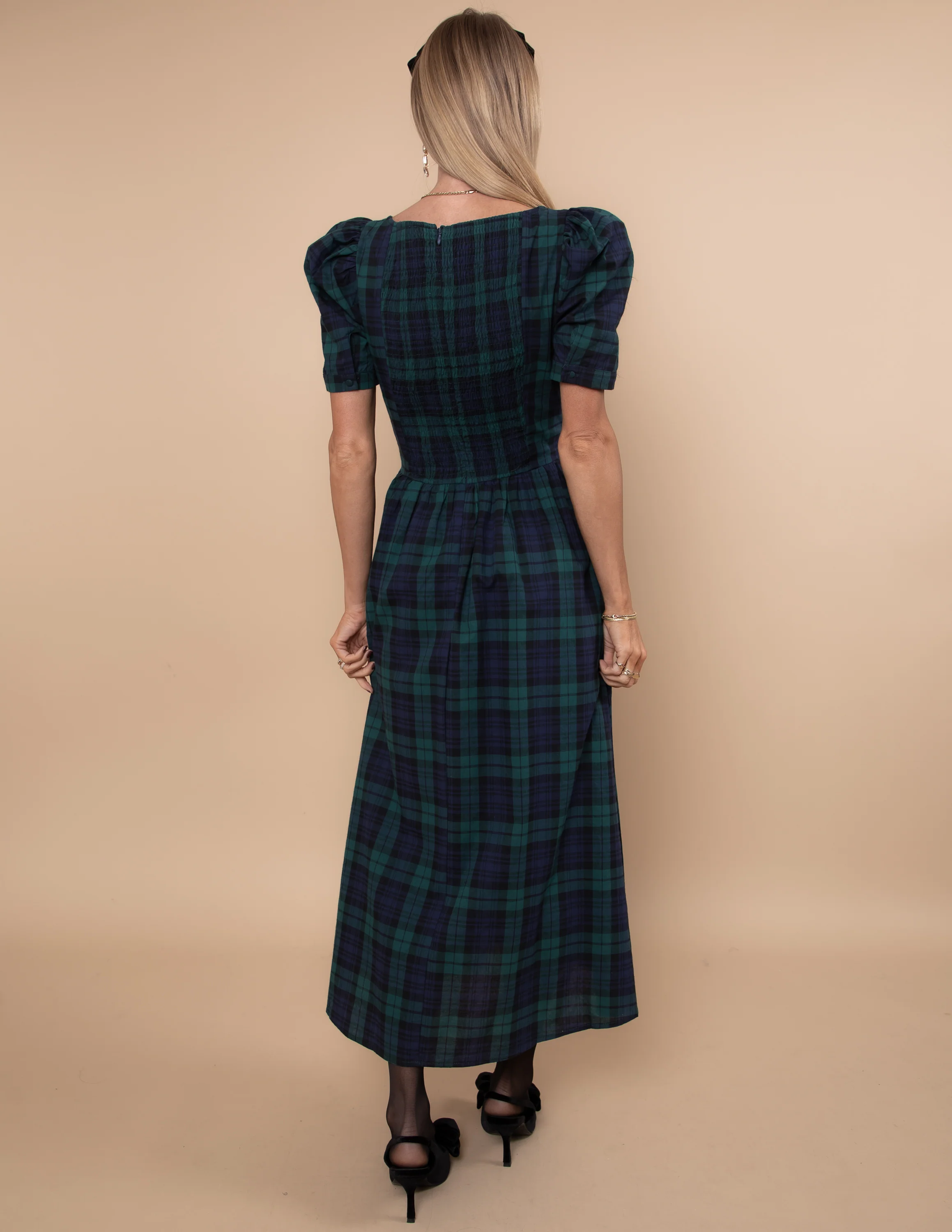 Kensington Plaid Dress - Image 5