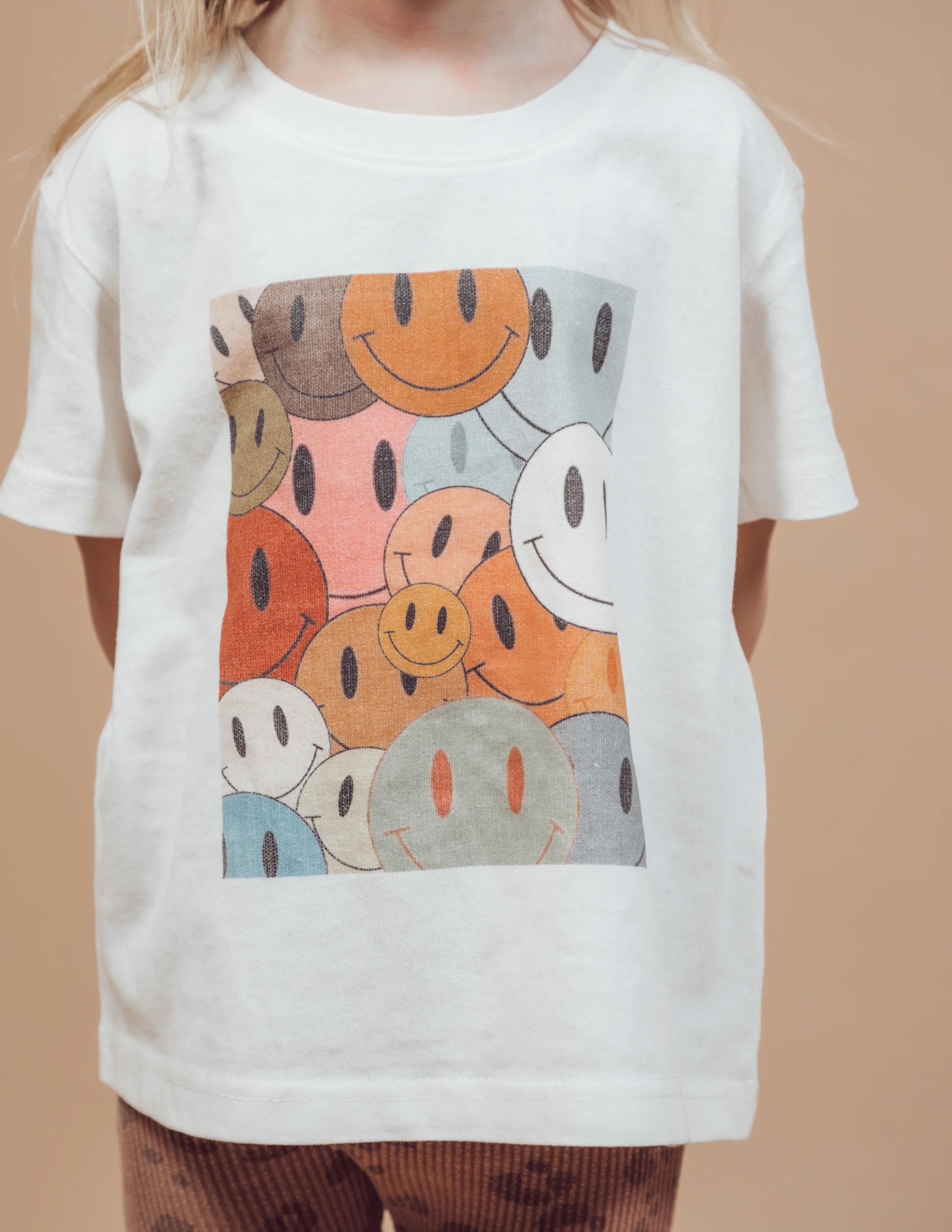 Kids Smiley Face Graphic Tee - Image 4
