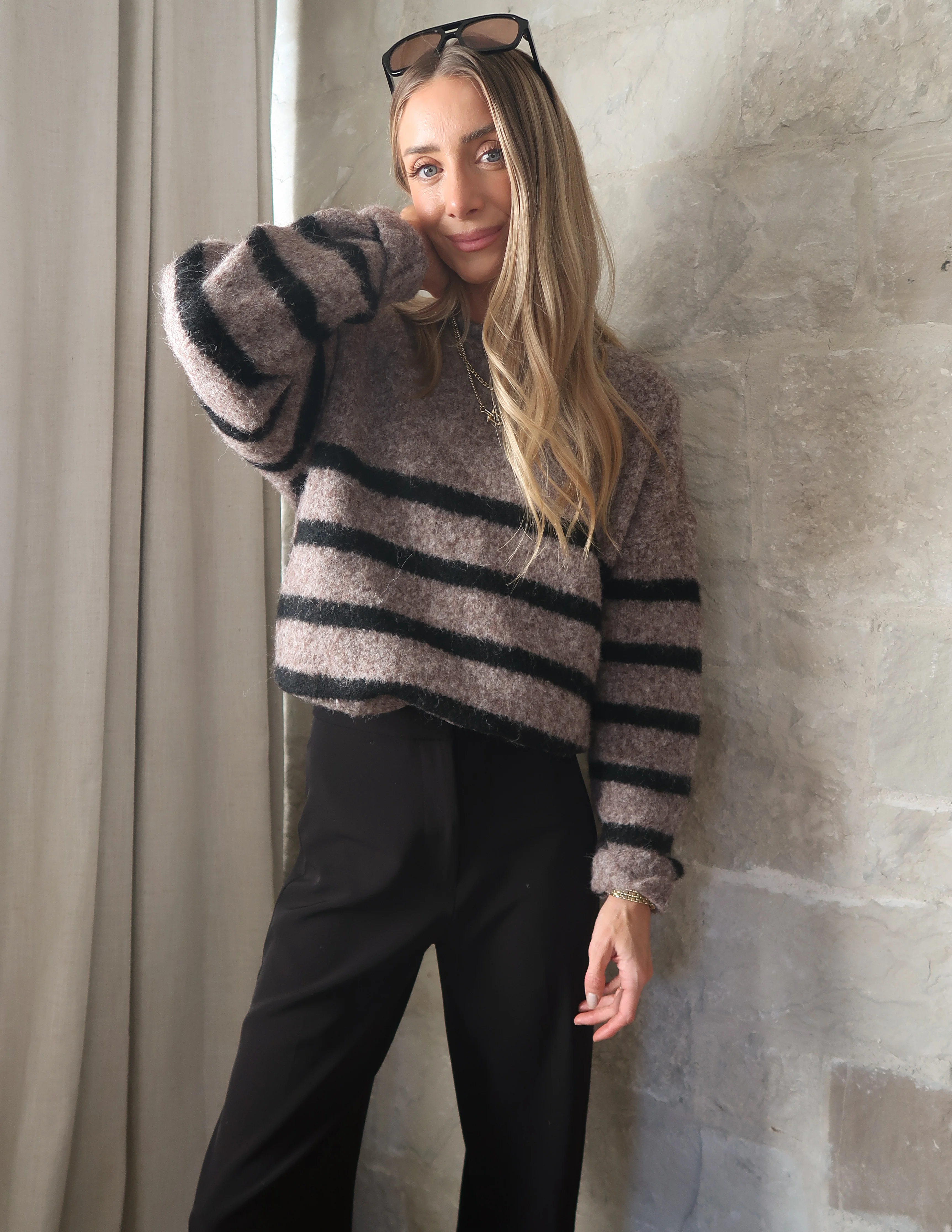 Kinsley Striped Sweater - Image 2