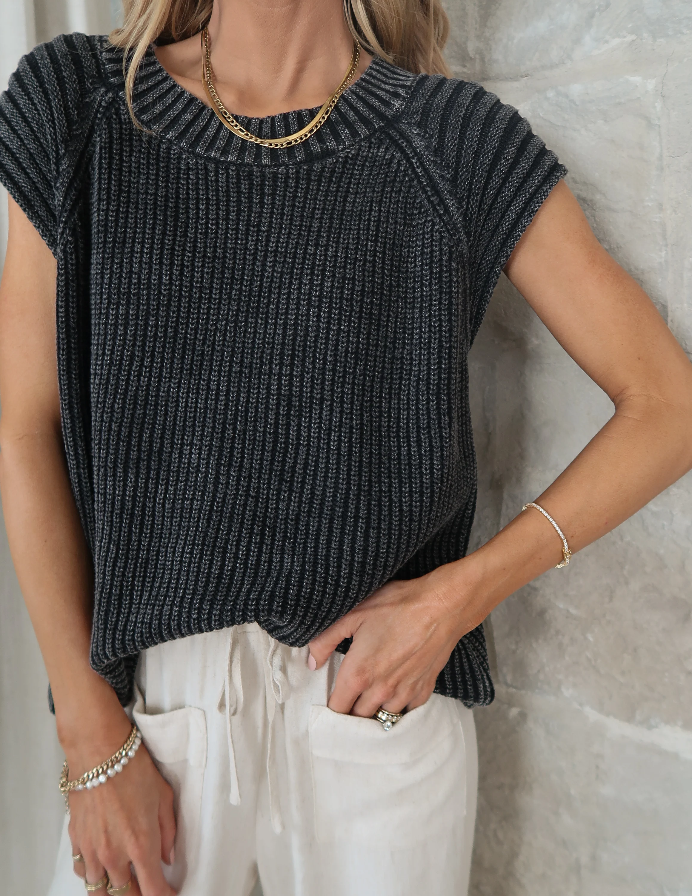 Klaudia Mineral Washed Top - Image 3