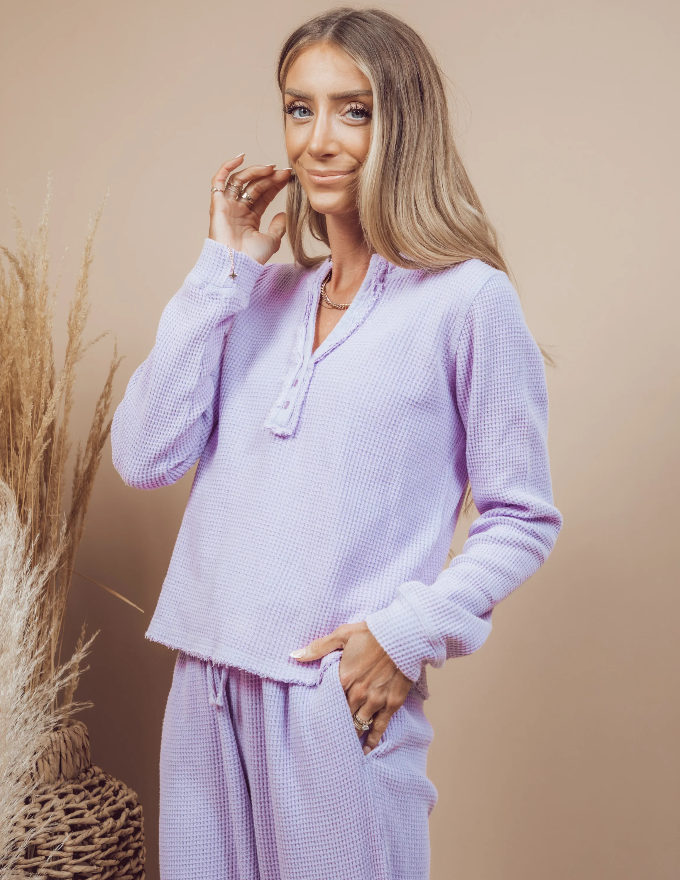 Kynlee Waffle Knit Top - Image 5