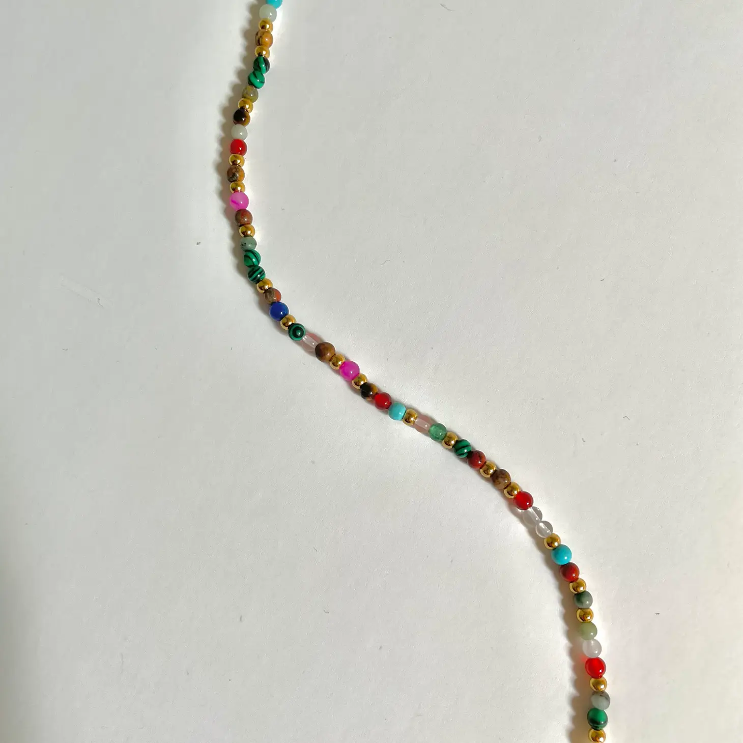 Lila Bead Necklace - Image 2