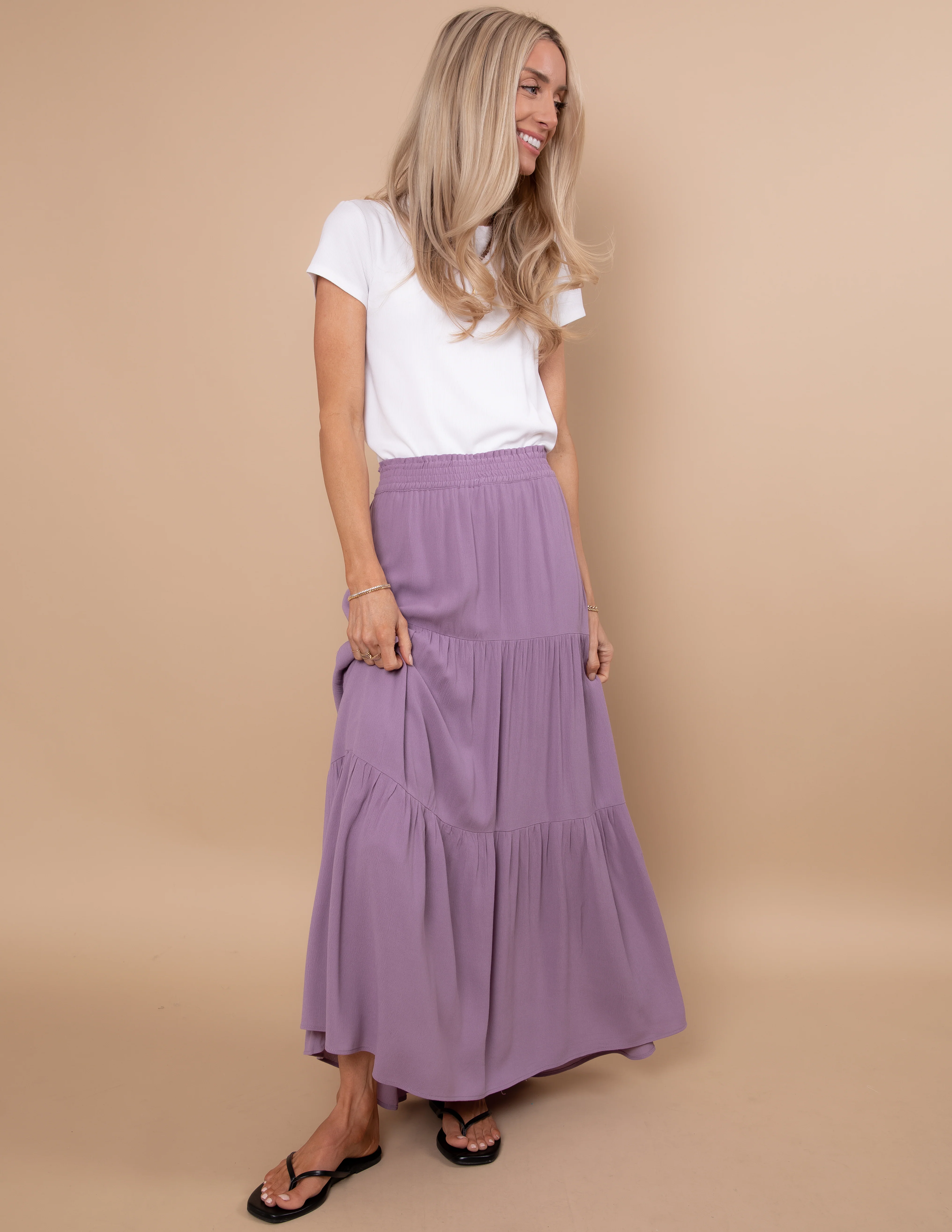 Liora Tiered Maxi Skirt - Image 4