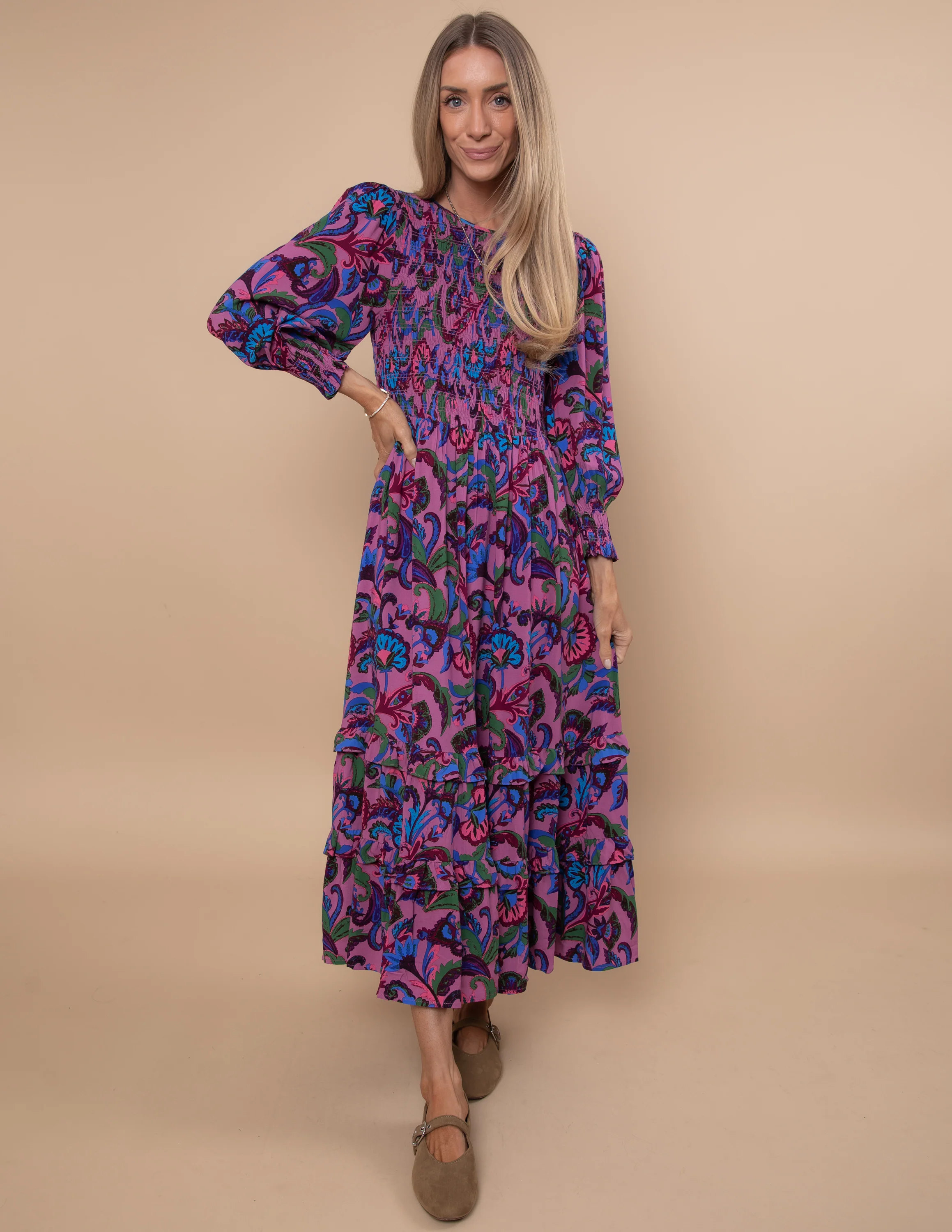 Lola Floral Dress - Image 2