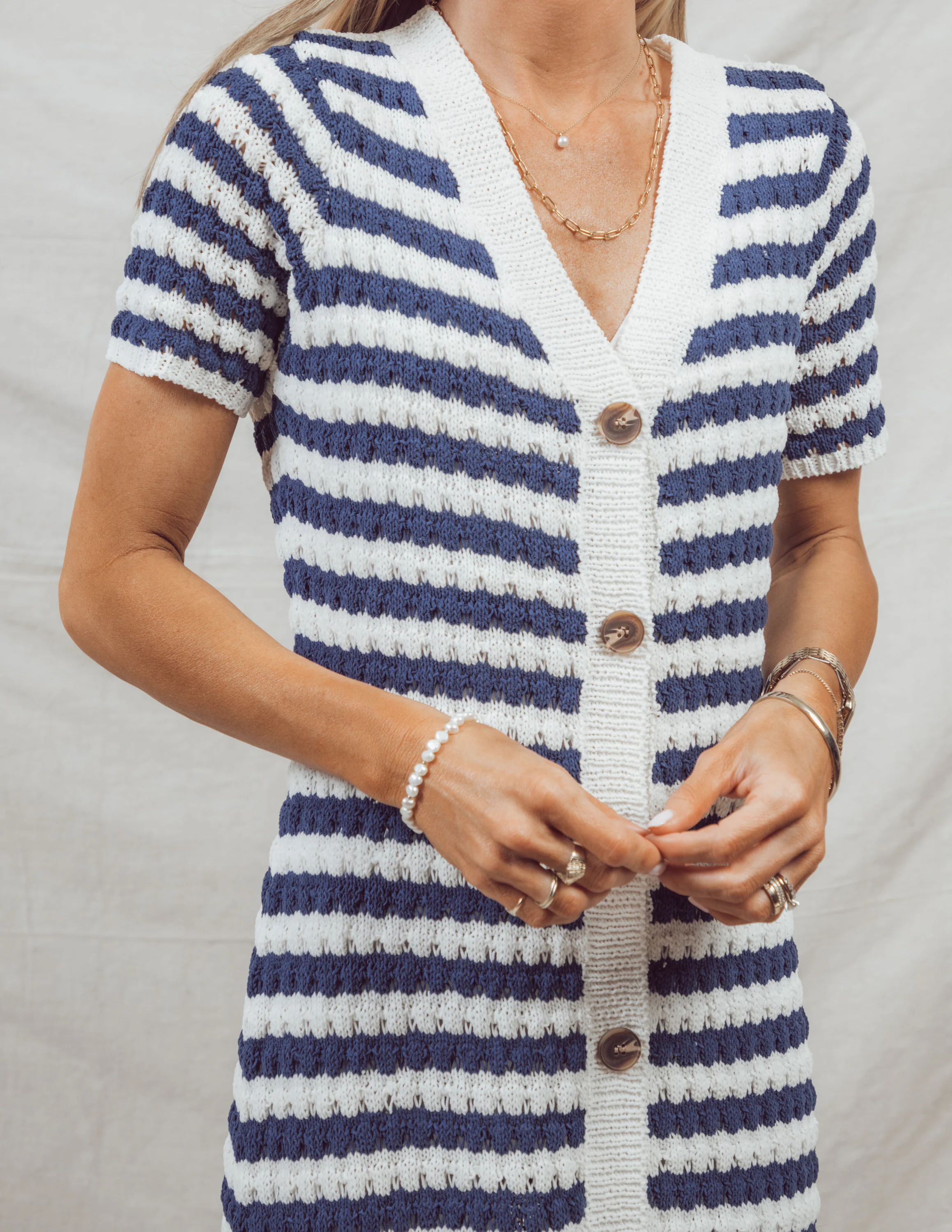 Lynn Striped Dress - Image 4