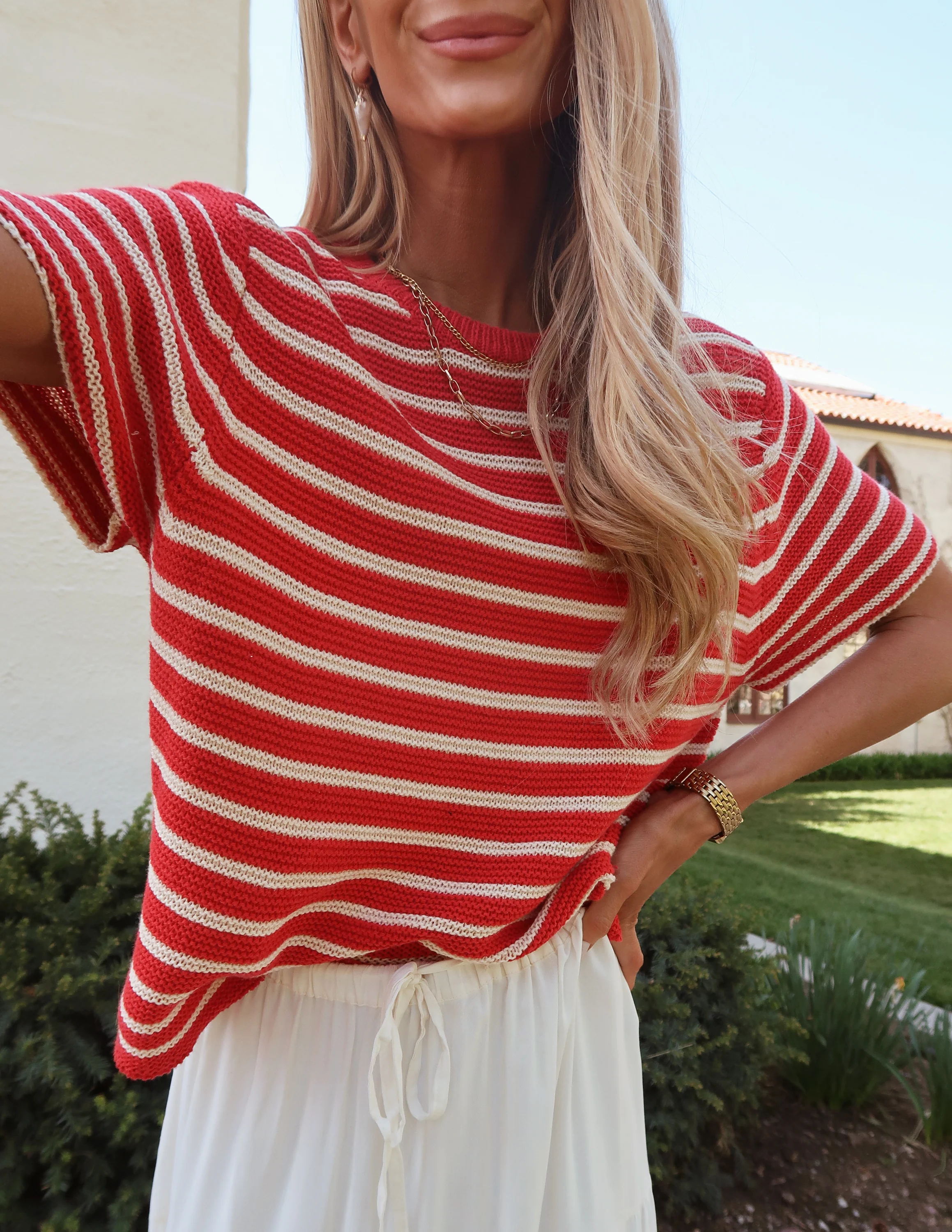 Maddi Striped Top - Image 4