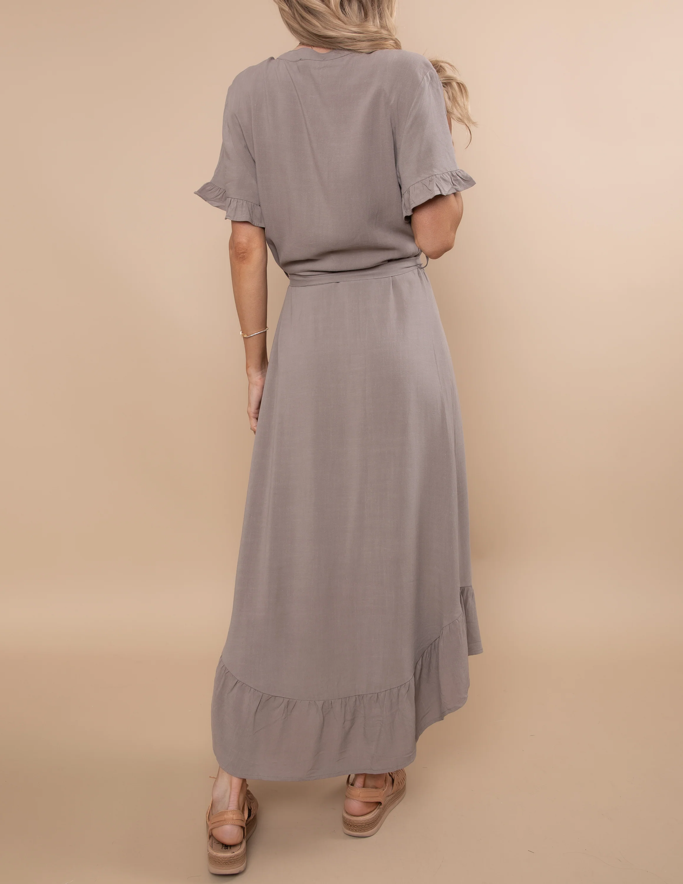 Madi Ruffled Shirt Dress - Image 5