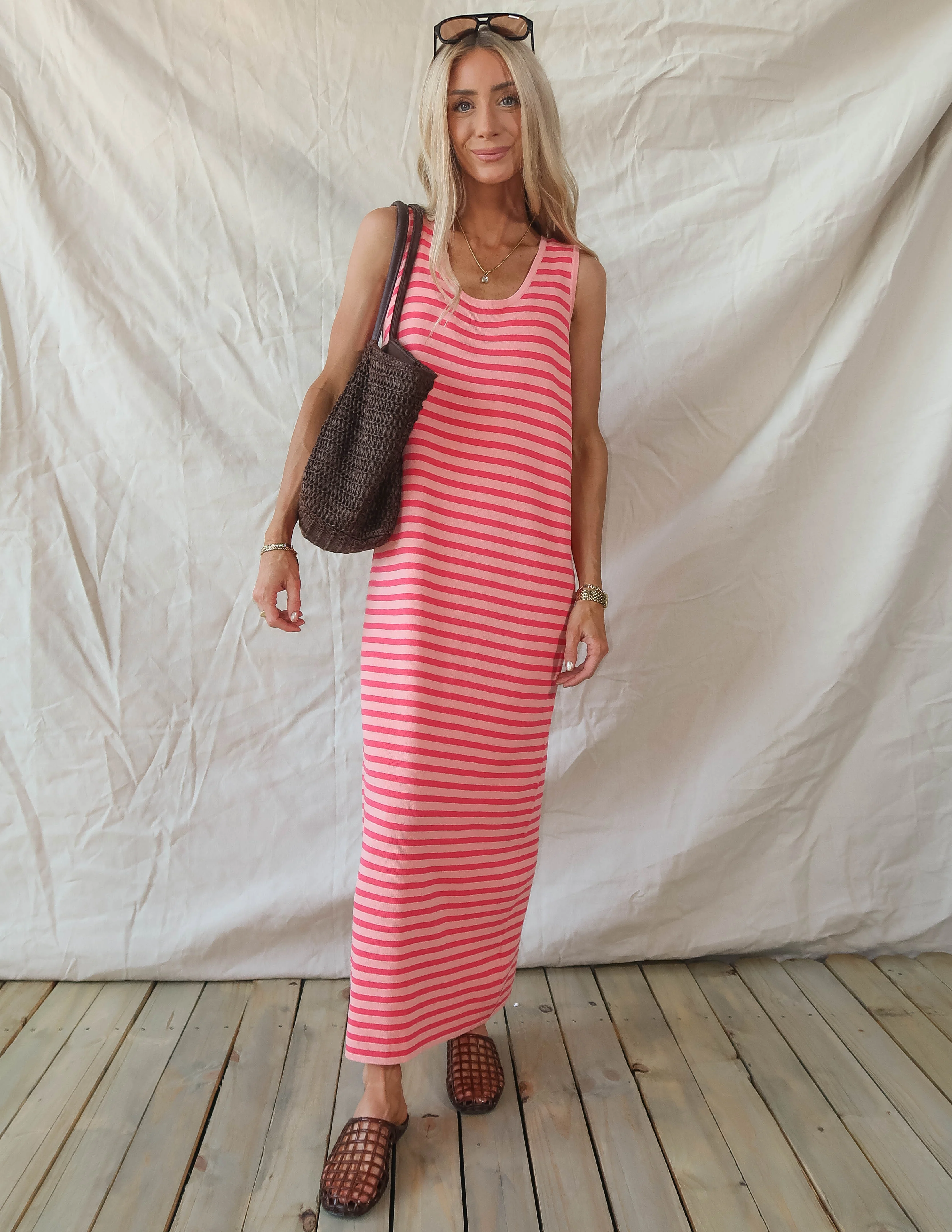 Malibu Mornings Striped Dress - Image 4