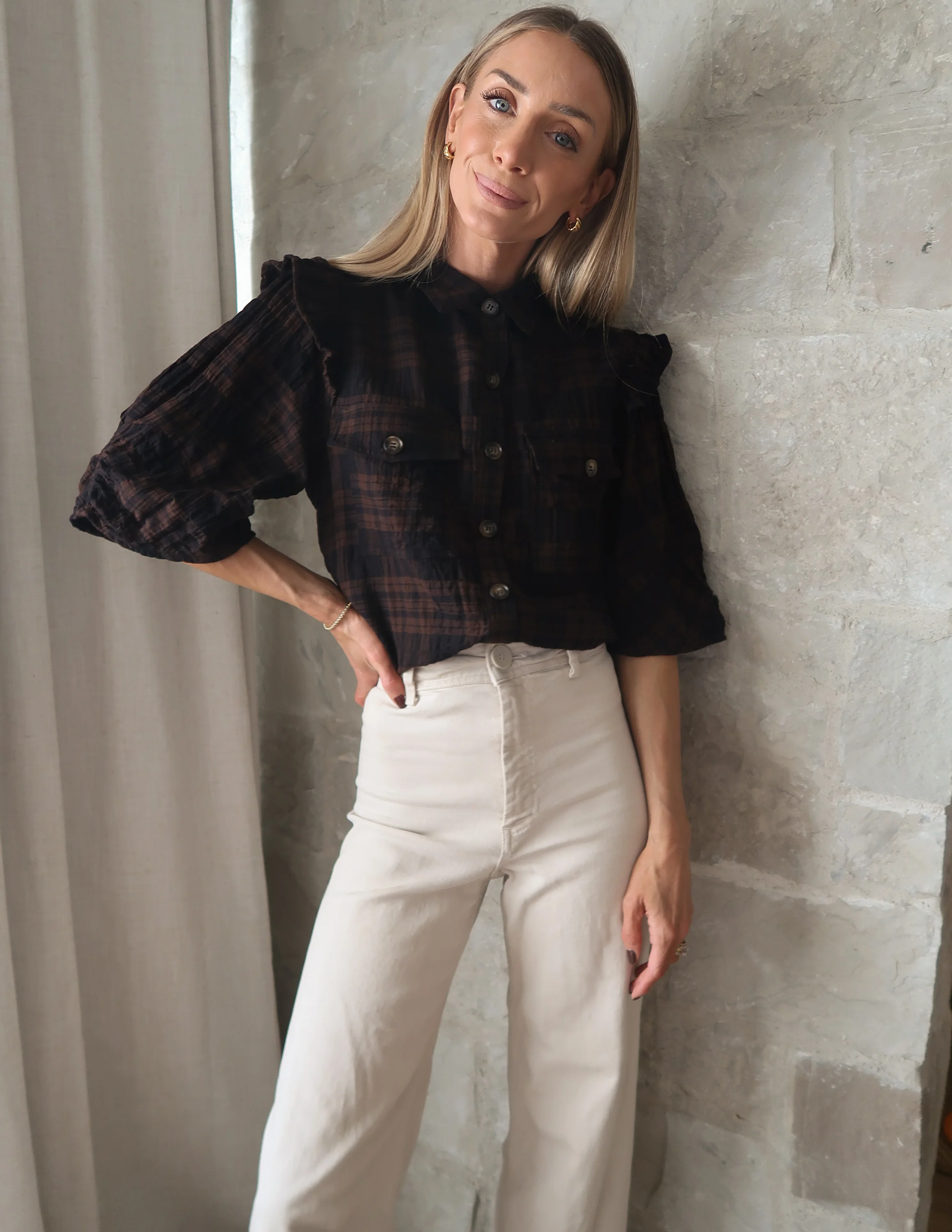 Maple Plaid Top - Image 5
