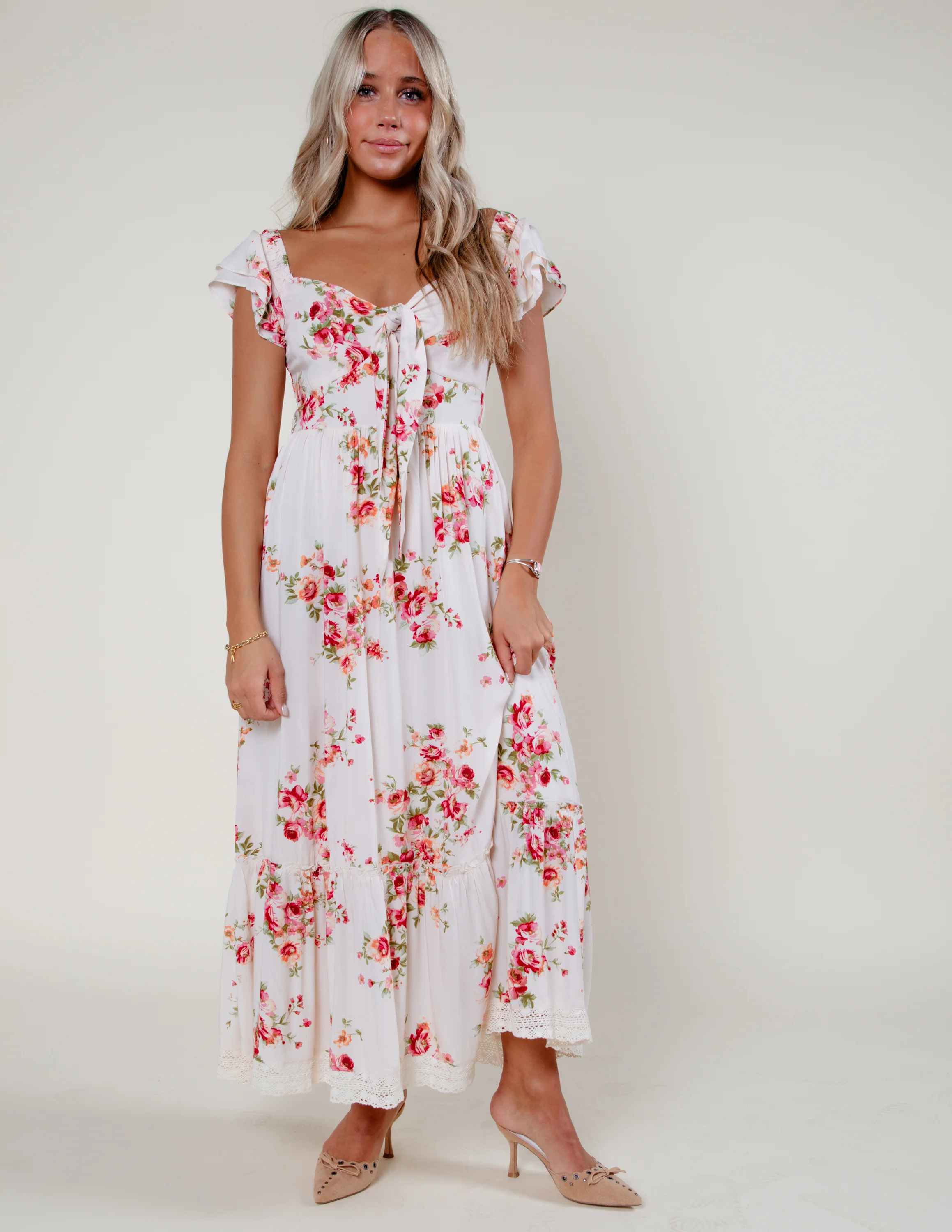 Marcia Tiered Maxi Dress - Image 2