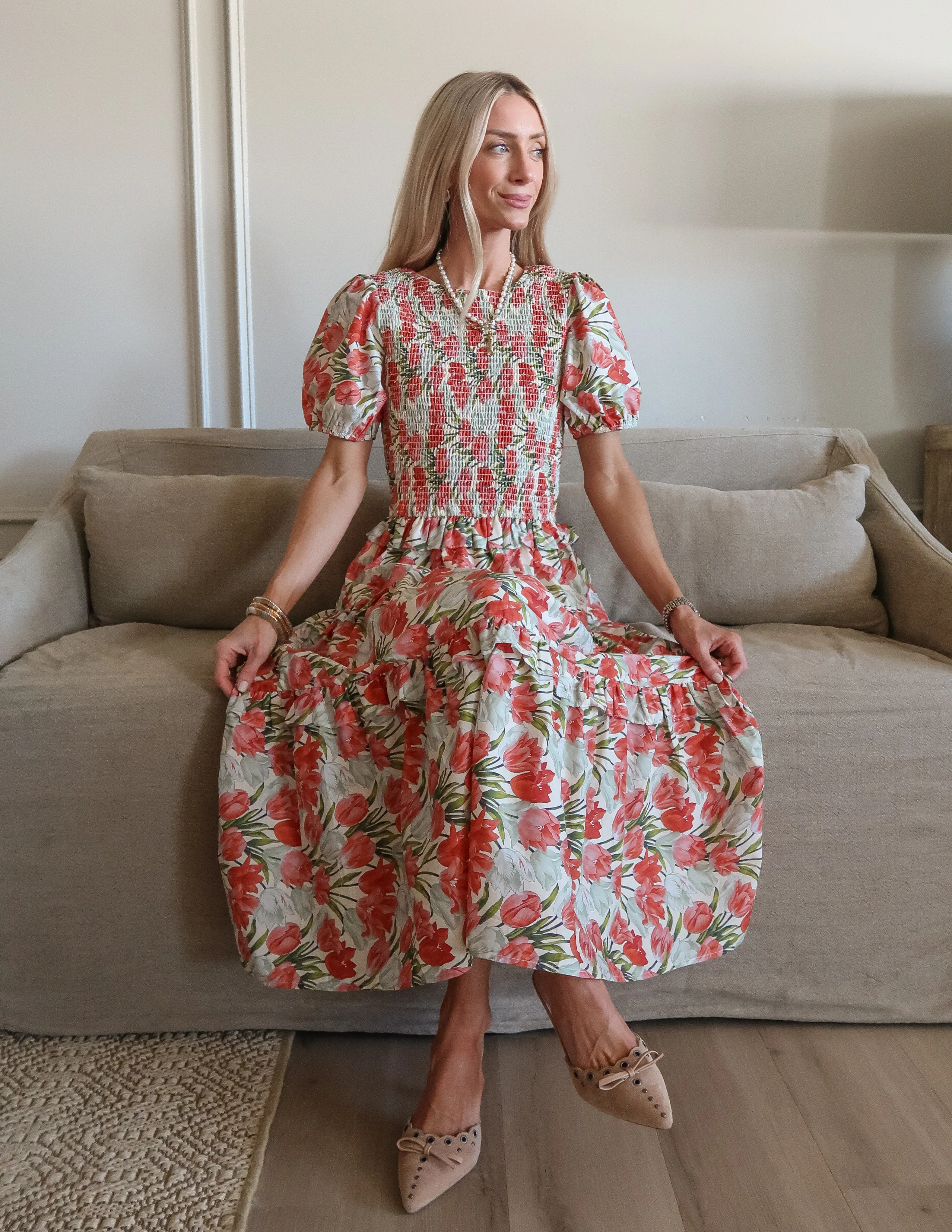 Maren Floral Dress - Image 2