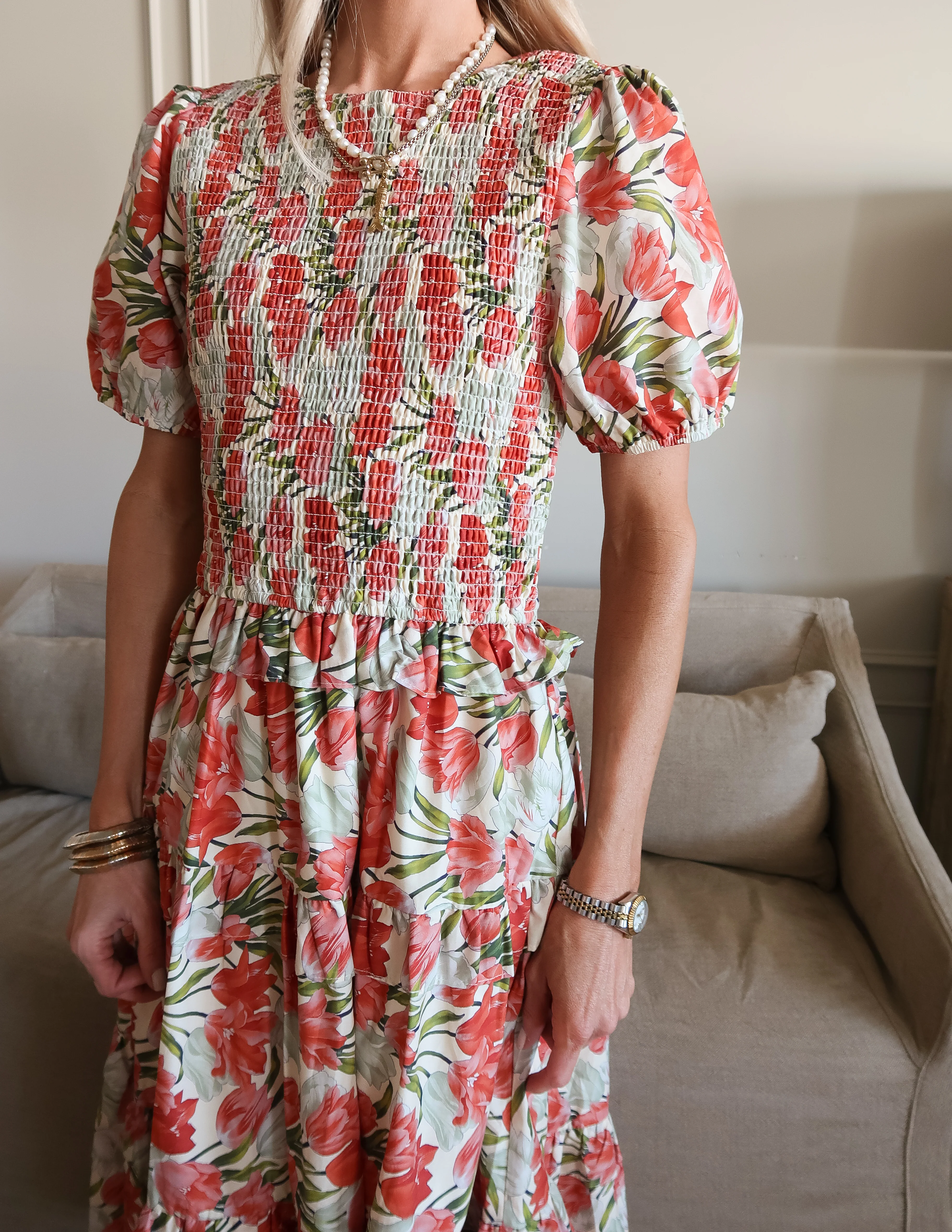 Maren Floral Dress - Image 4