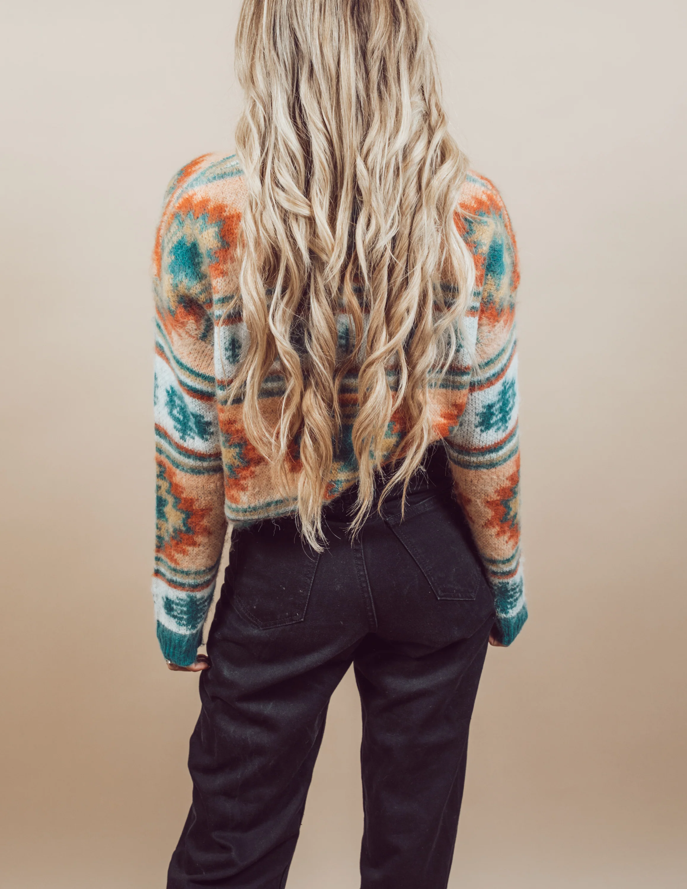 Marie Printed Sweater - Image 3