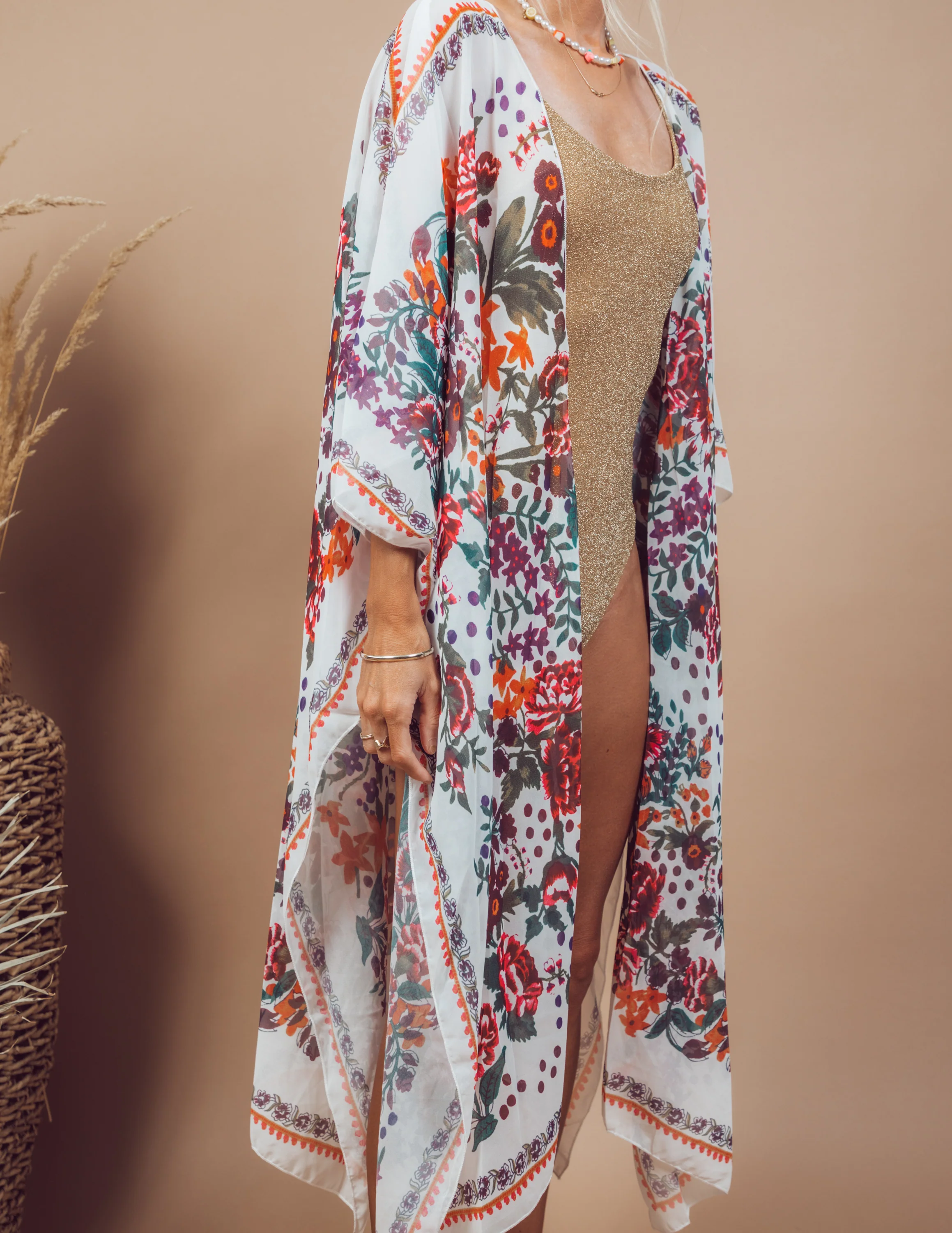 Mirabelle Floral Cover Up - Image 4