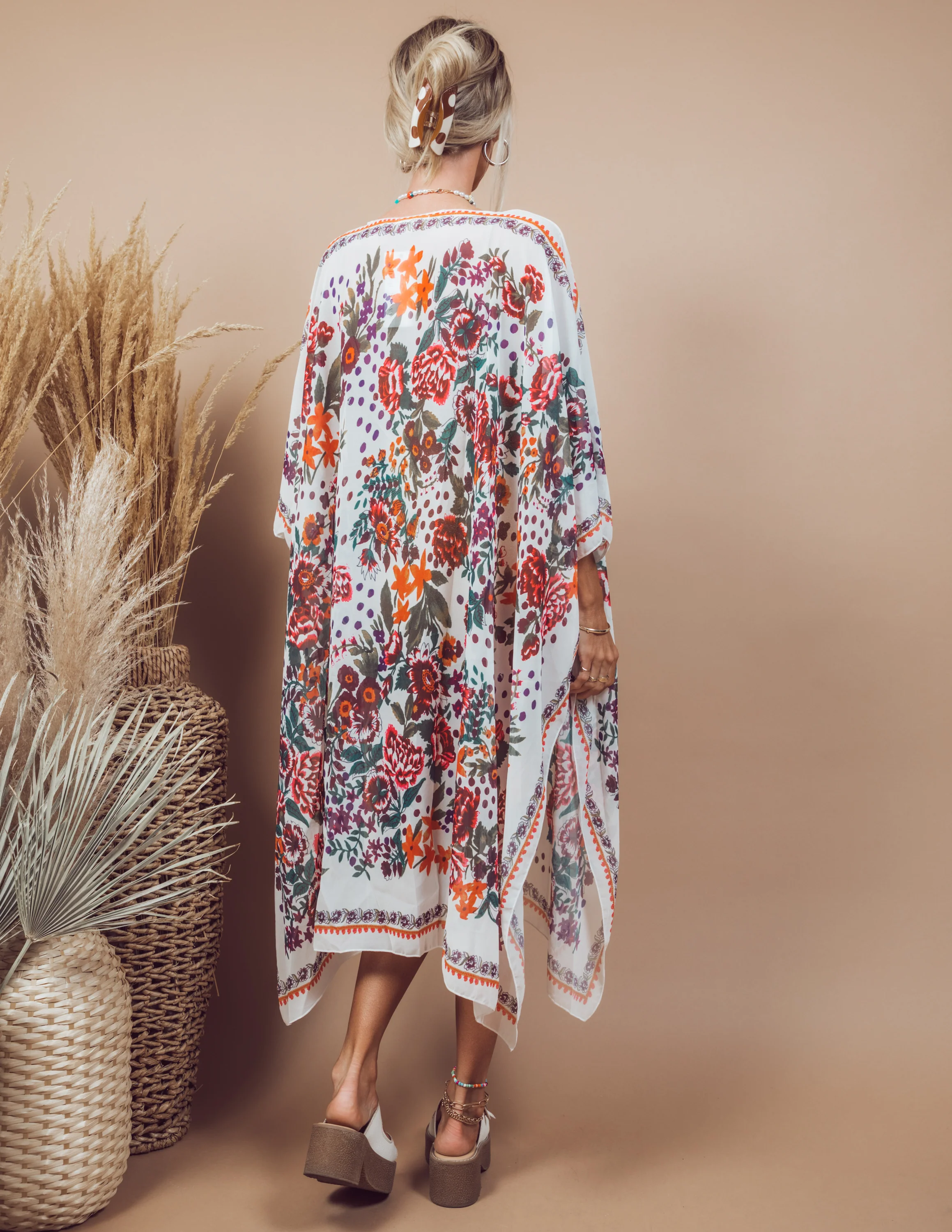 Mirabelle Floral Cover Up - Image 5