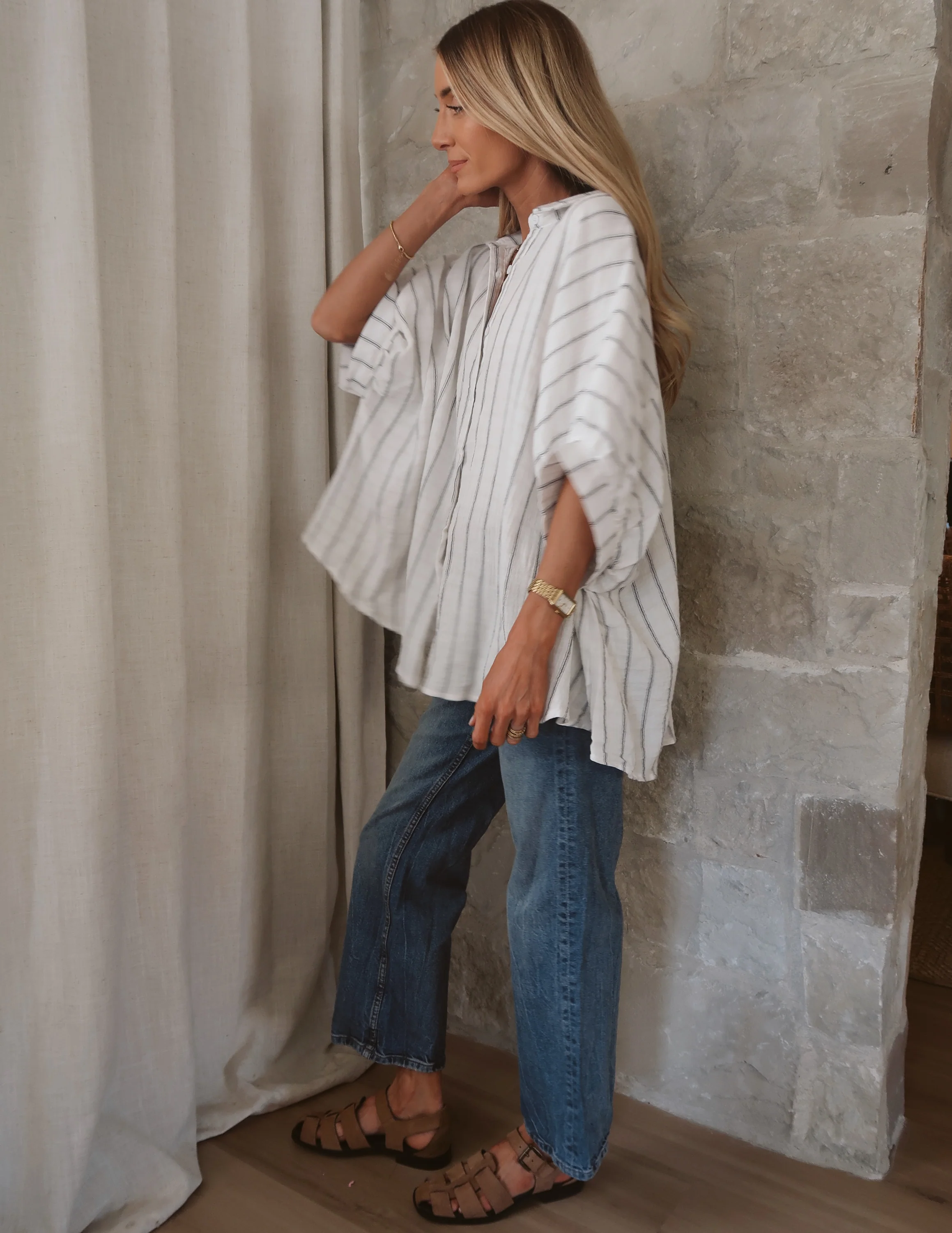 Nicole Striped Top - Image 3