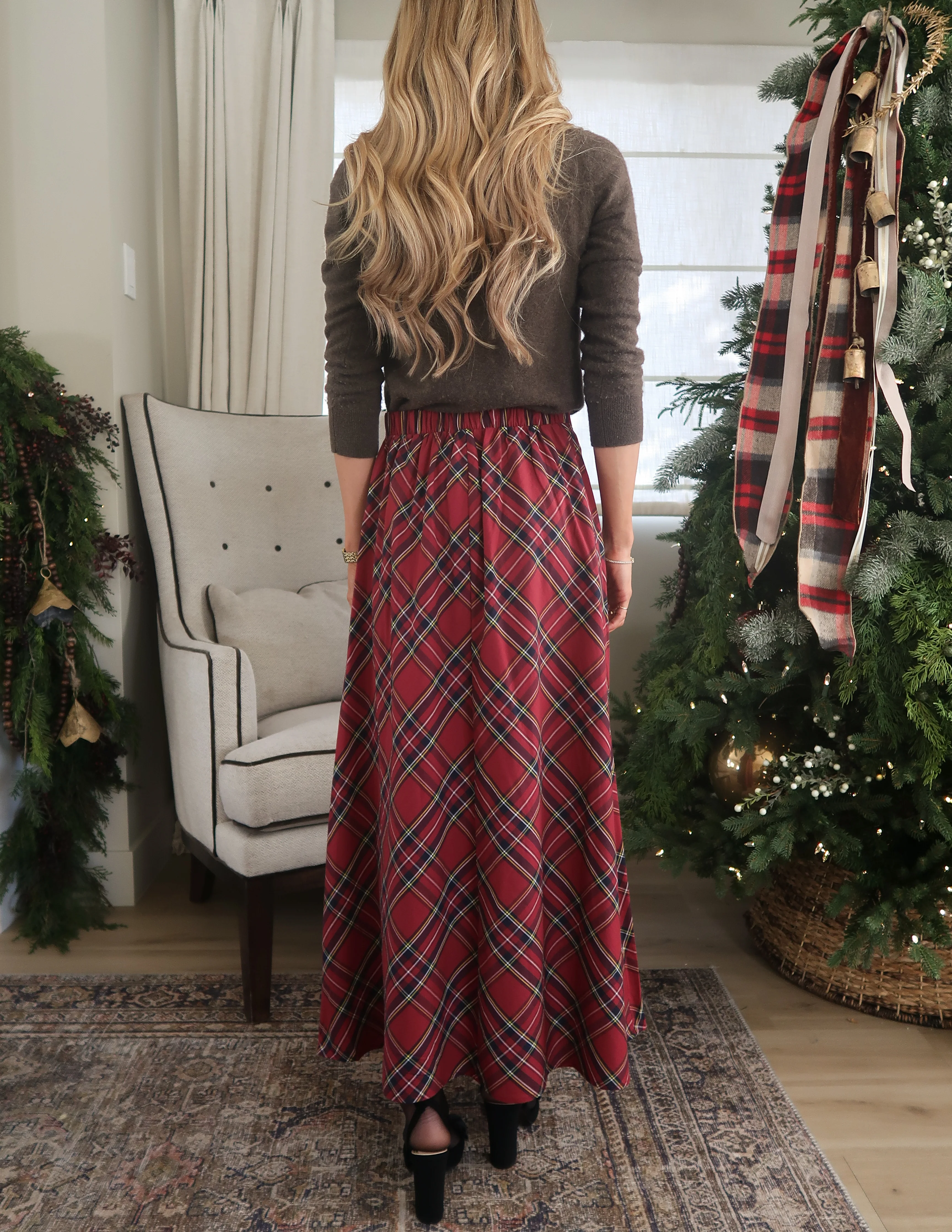 Odette Plaid Skirt - Image 5