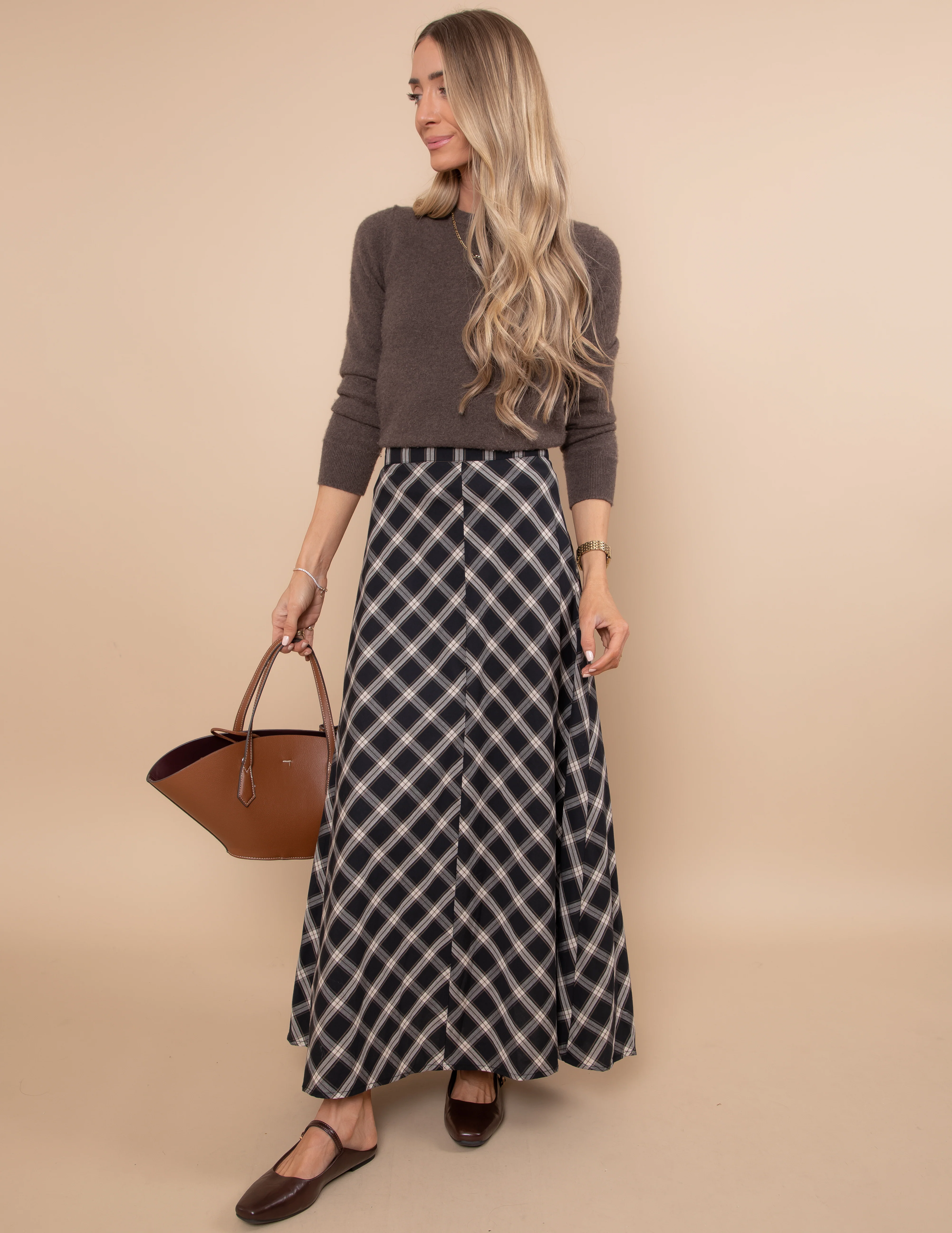 Odette Plaid Skirt - Image 8