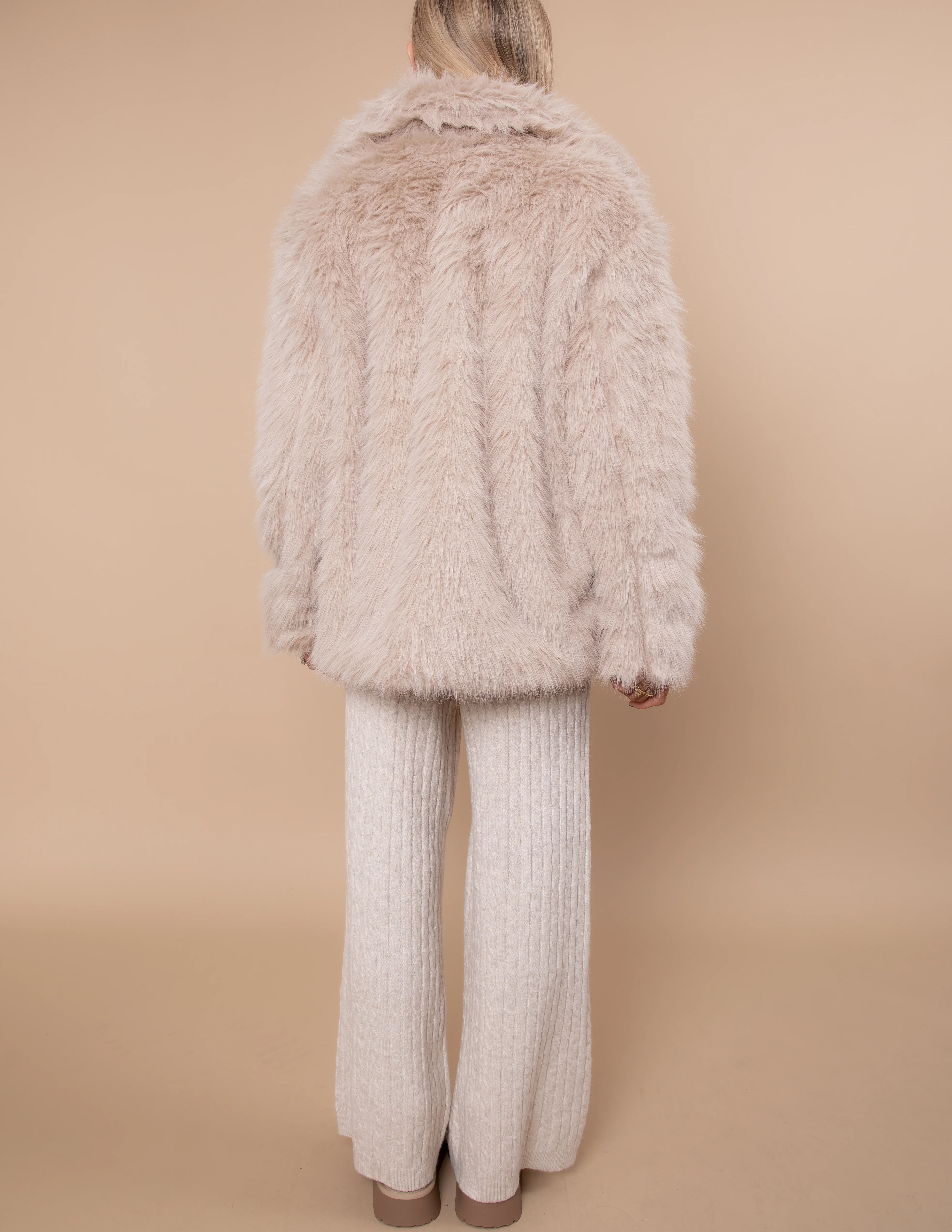 Opulence Faux Fur Coat - Image 3