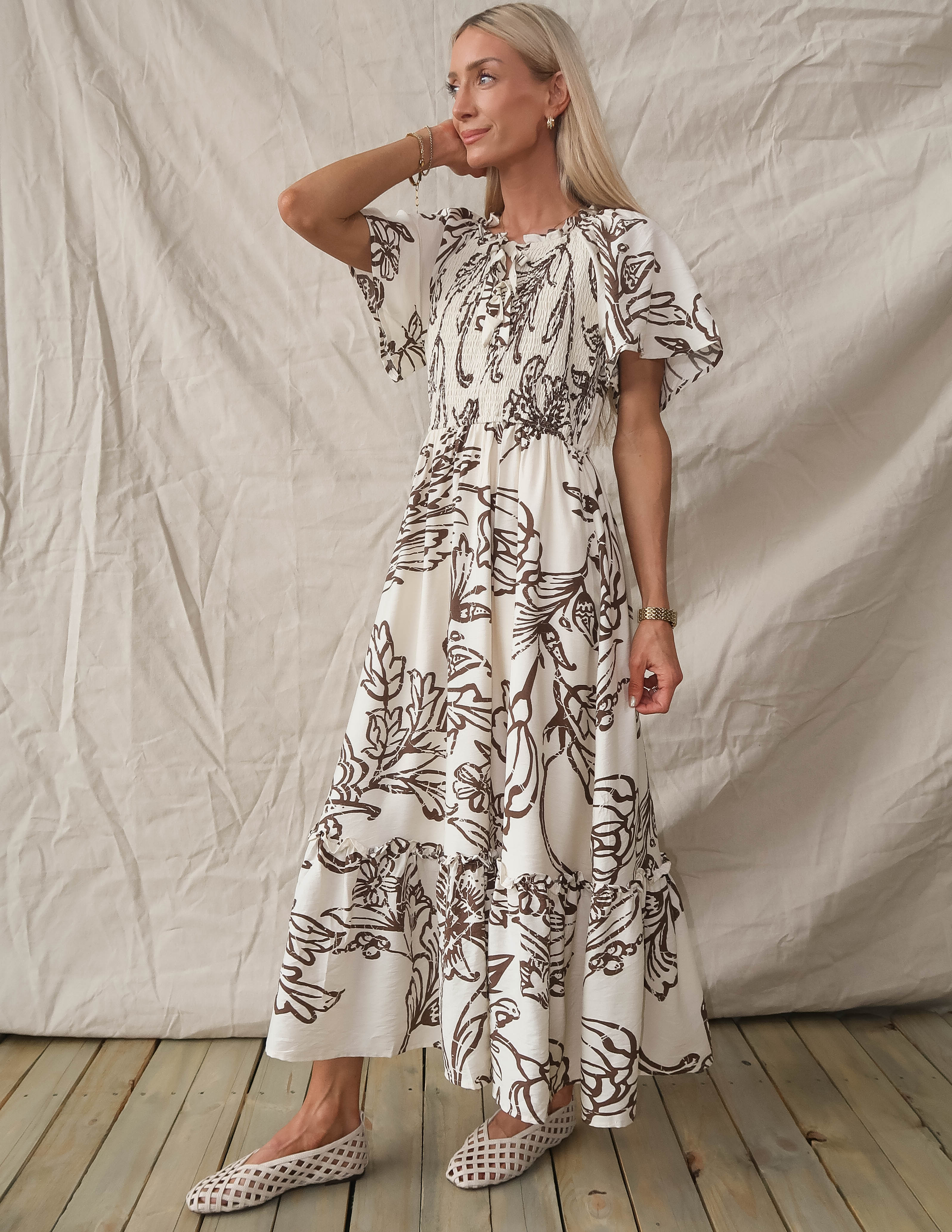 Quinn Floral Dress - Image 3
