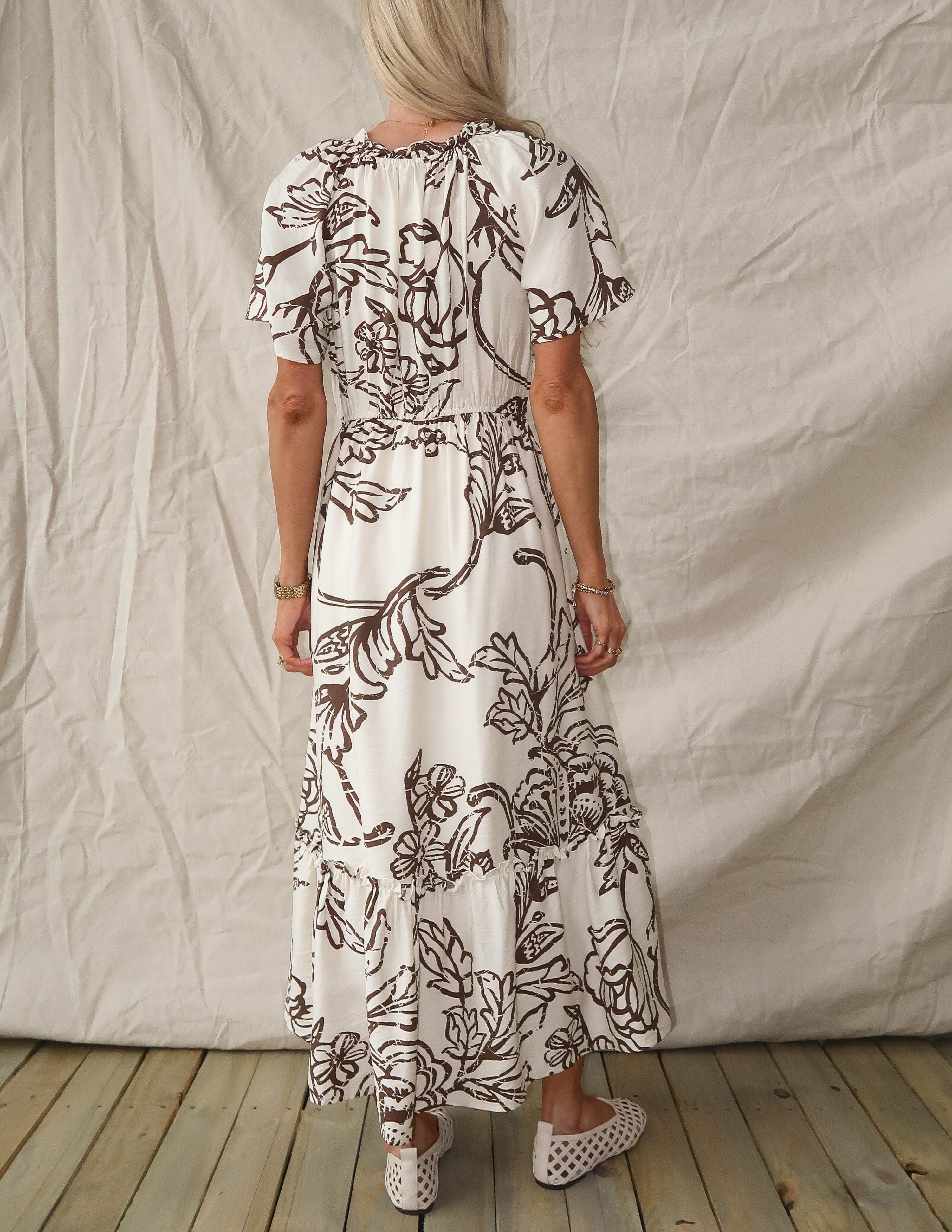 Quinn Floral Dress - Image 4