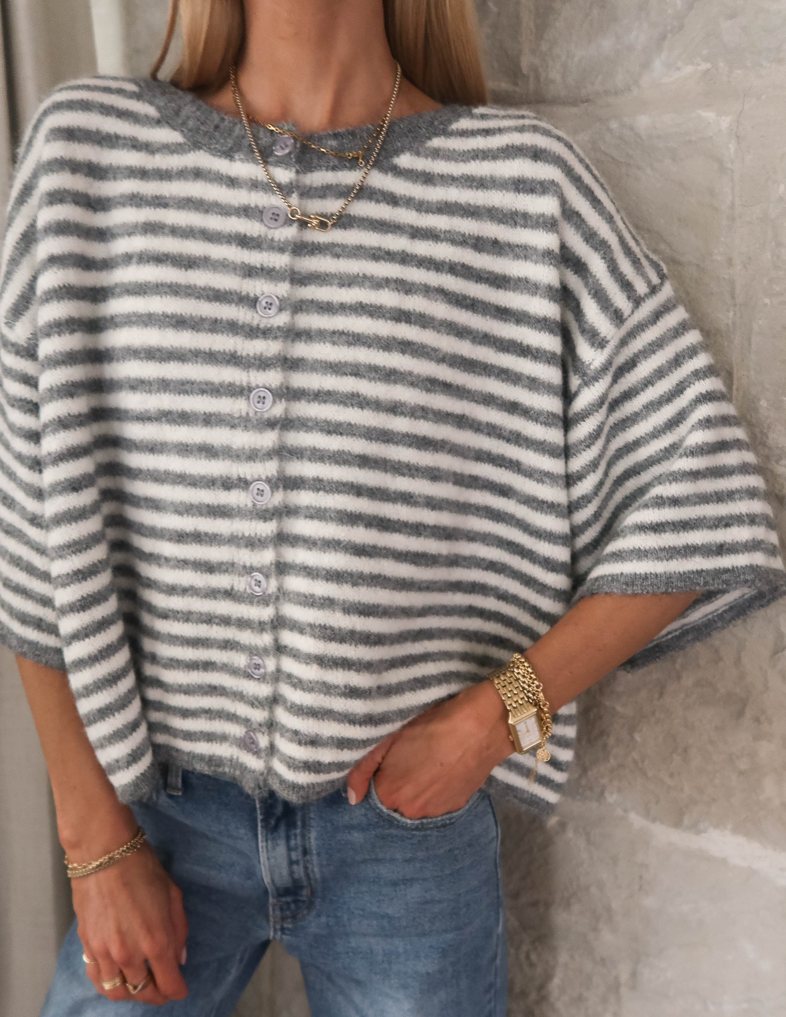 Ridgeway Striped Cardigan - Image 4