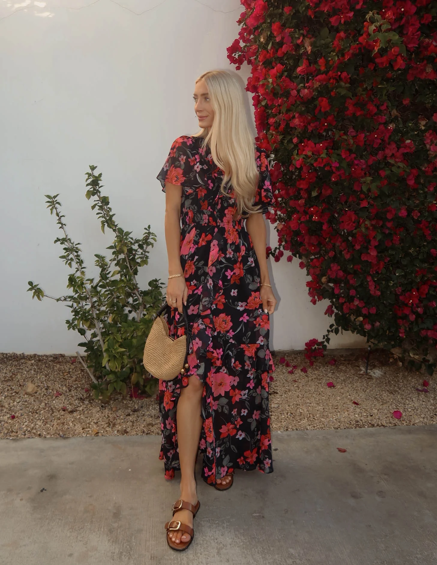 Roma Floral Dress