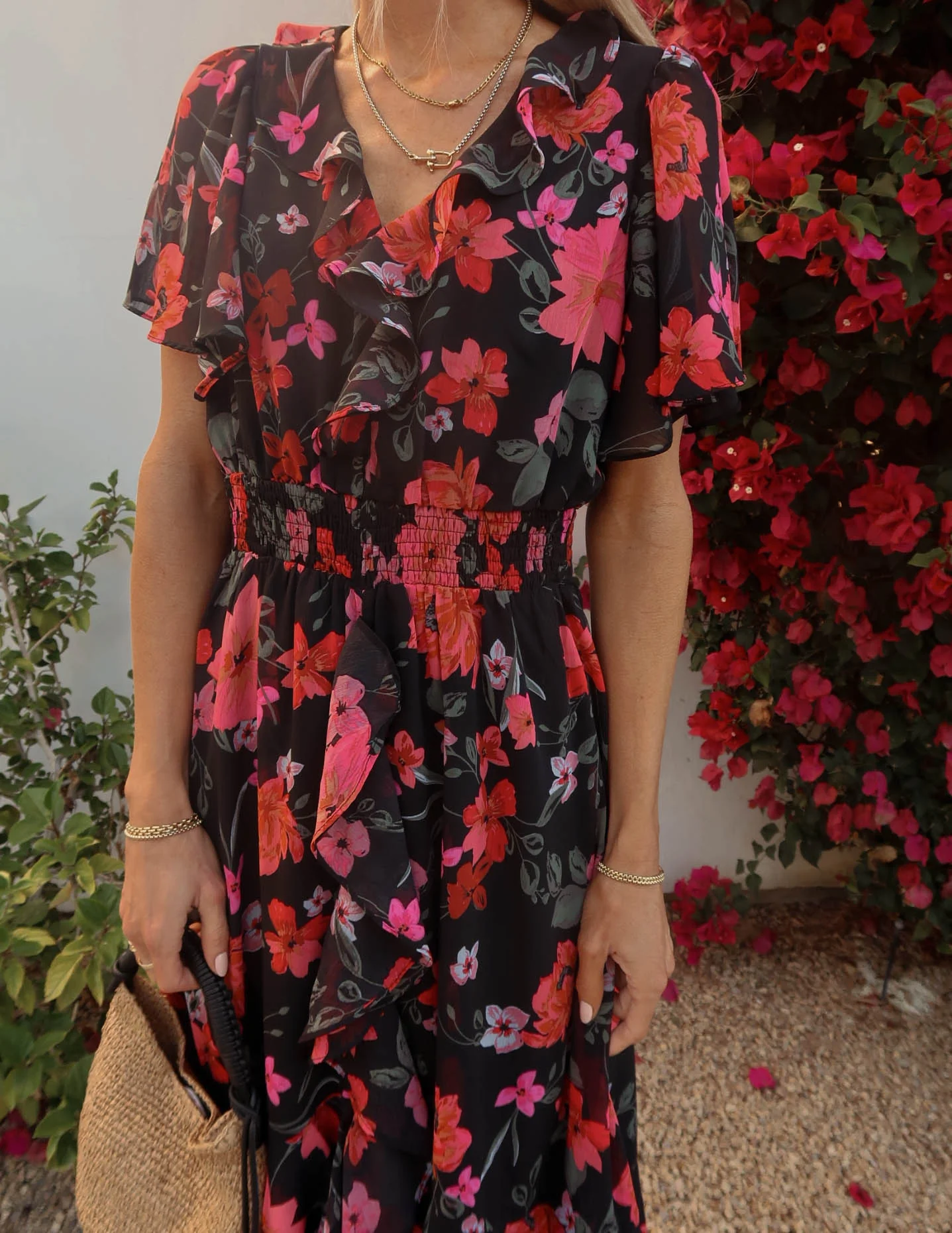 Roma Floral Dress - Image 10