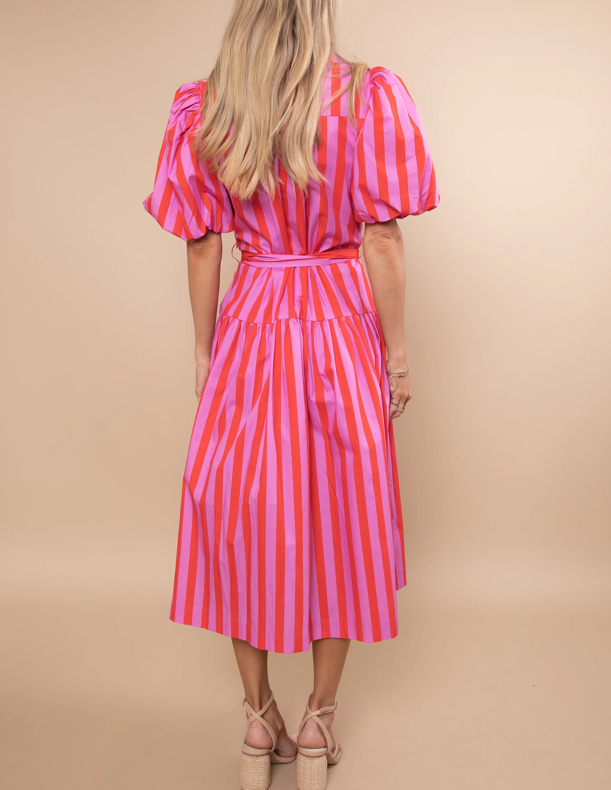 Rosie Stripe Dress - Image 4