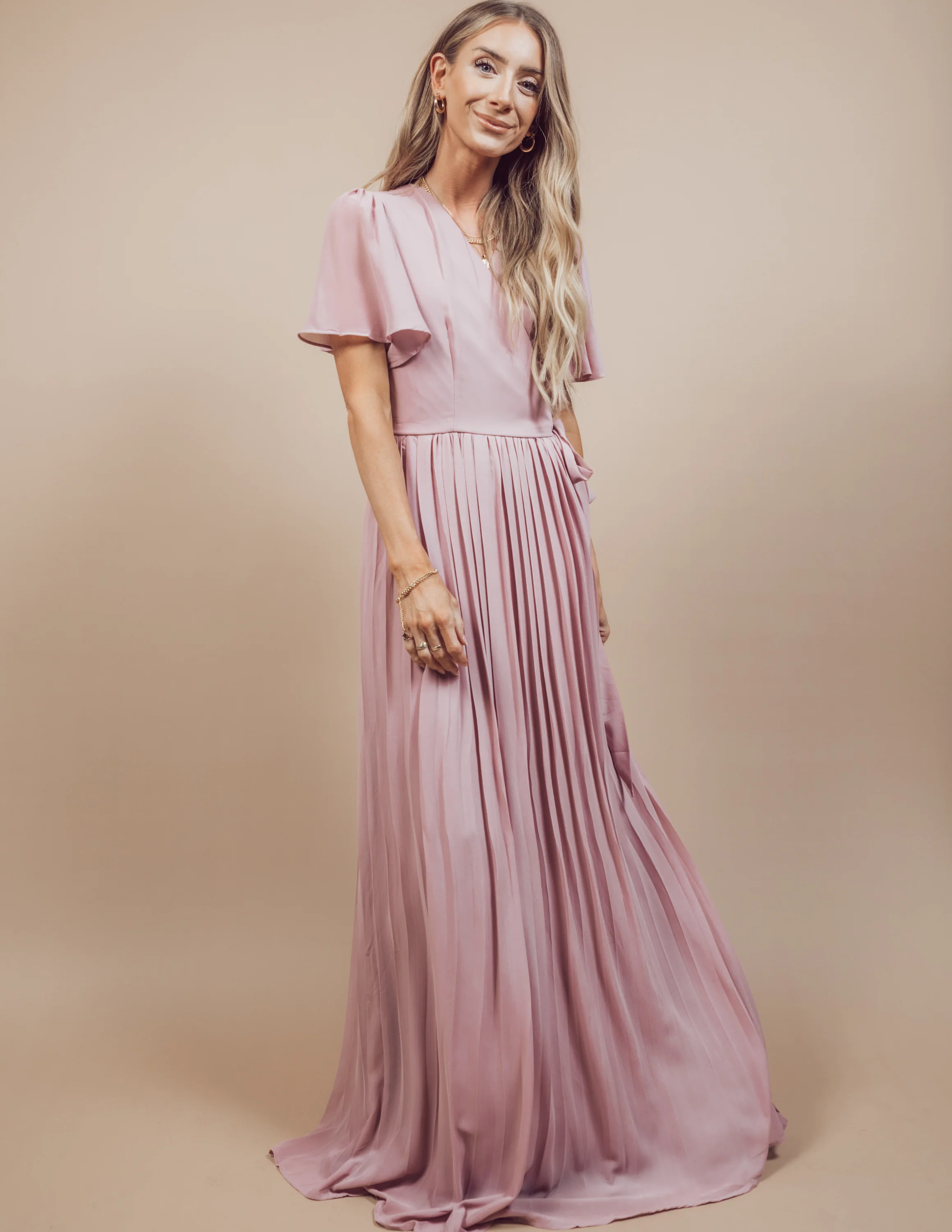 Rylan Pleated Dress - Image 3