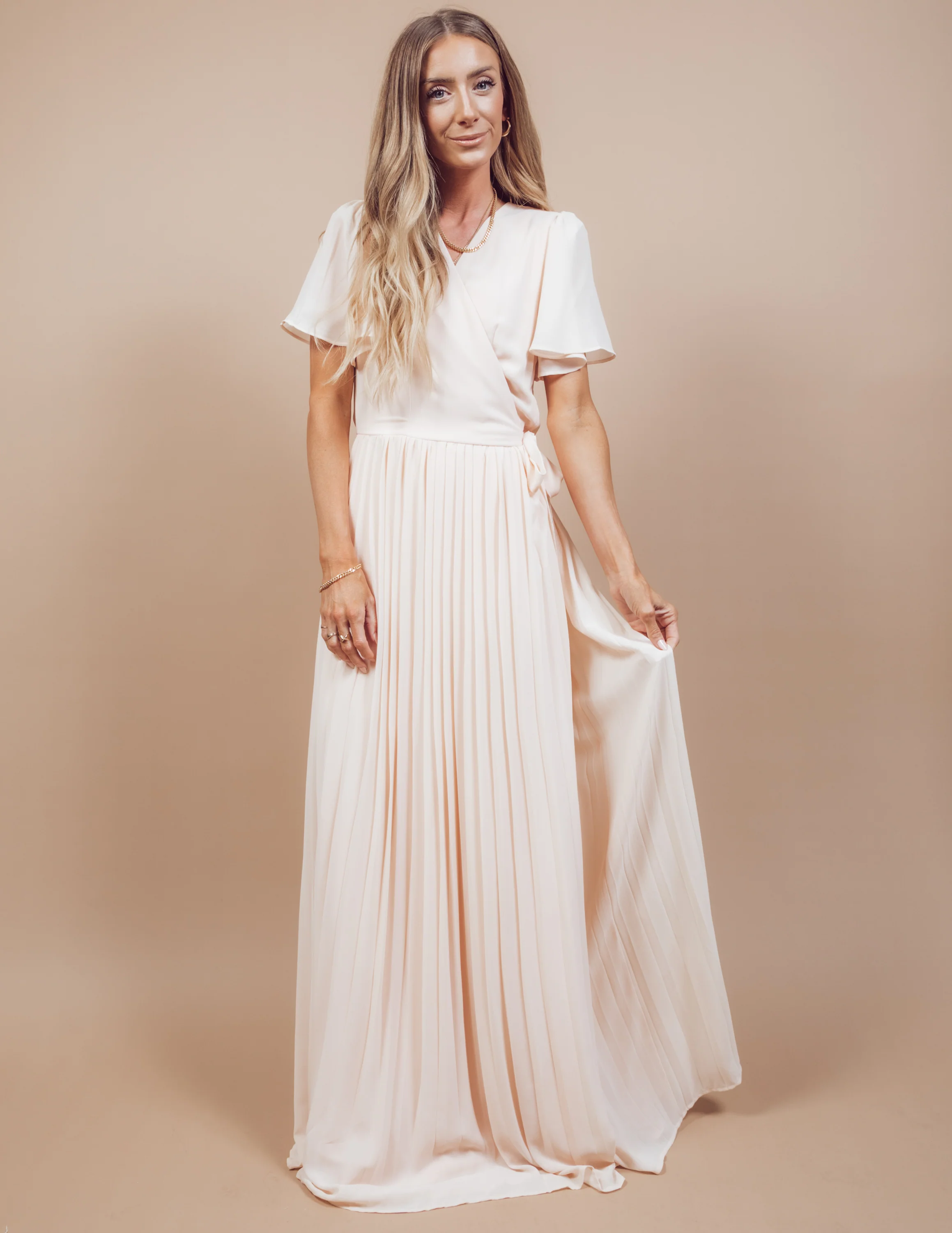 Rylan Pleated Dress - Image 9