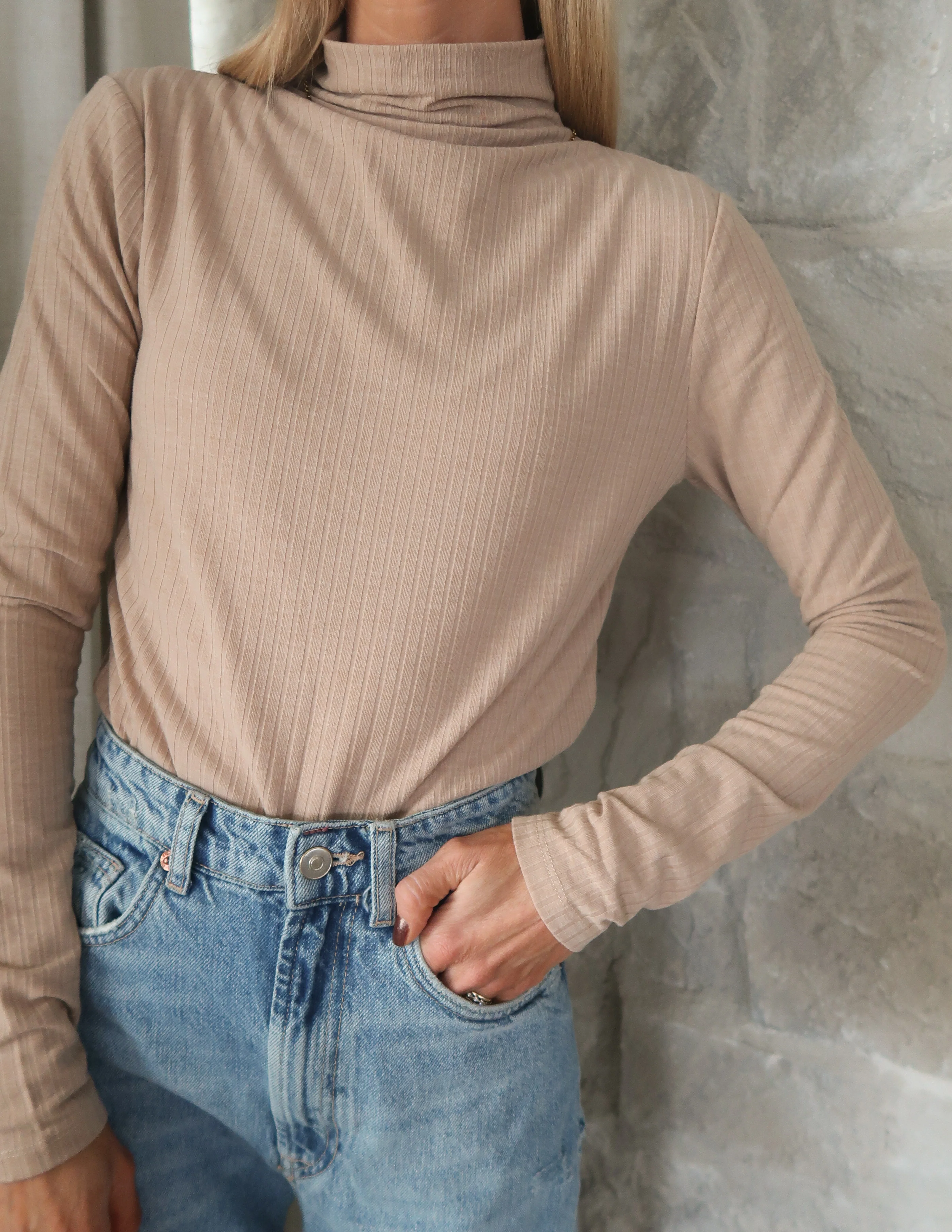 Sandstone Ribbed Top - Image 4