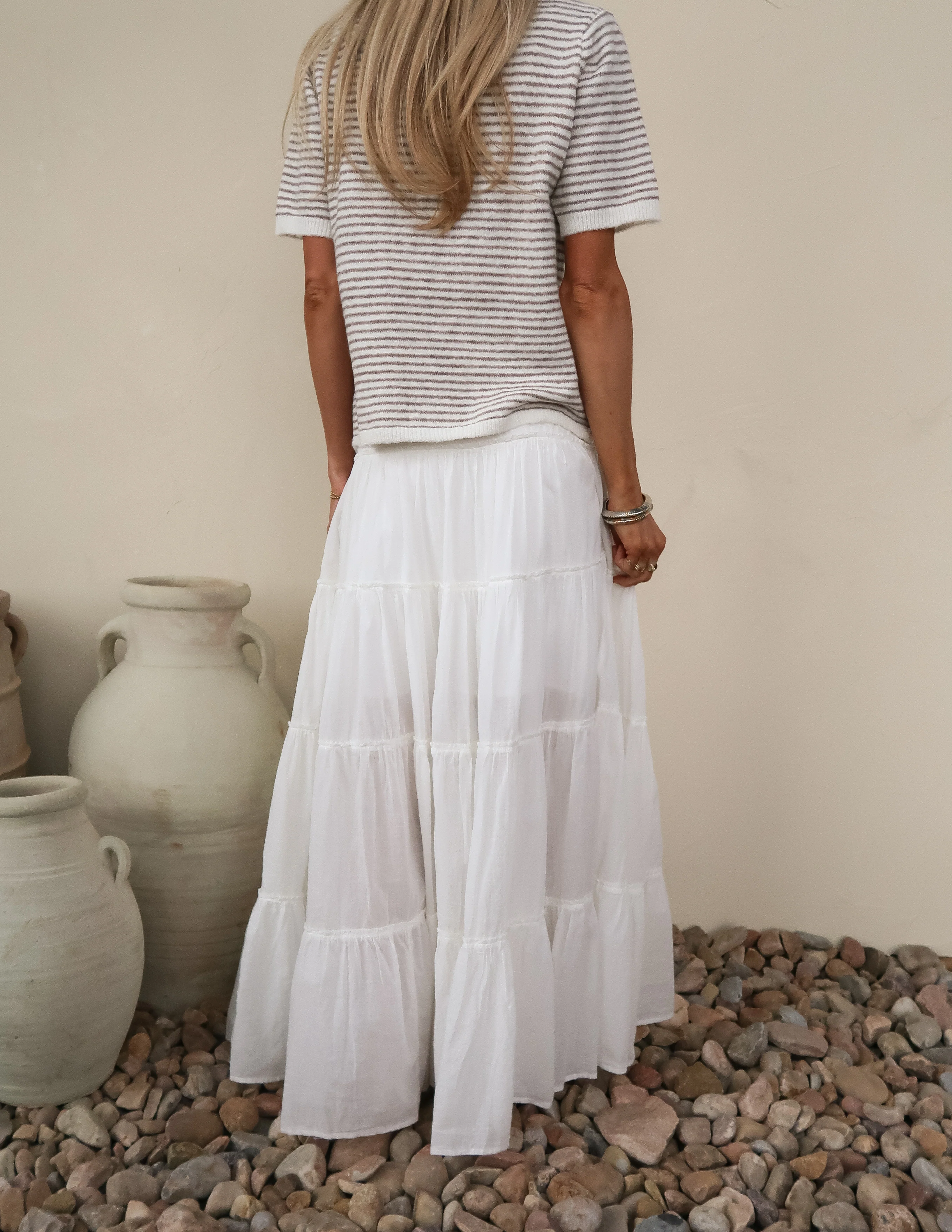 Santorini Flow Maxi Skirt - Image 3