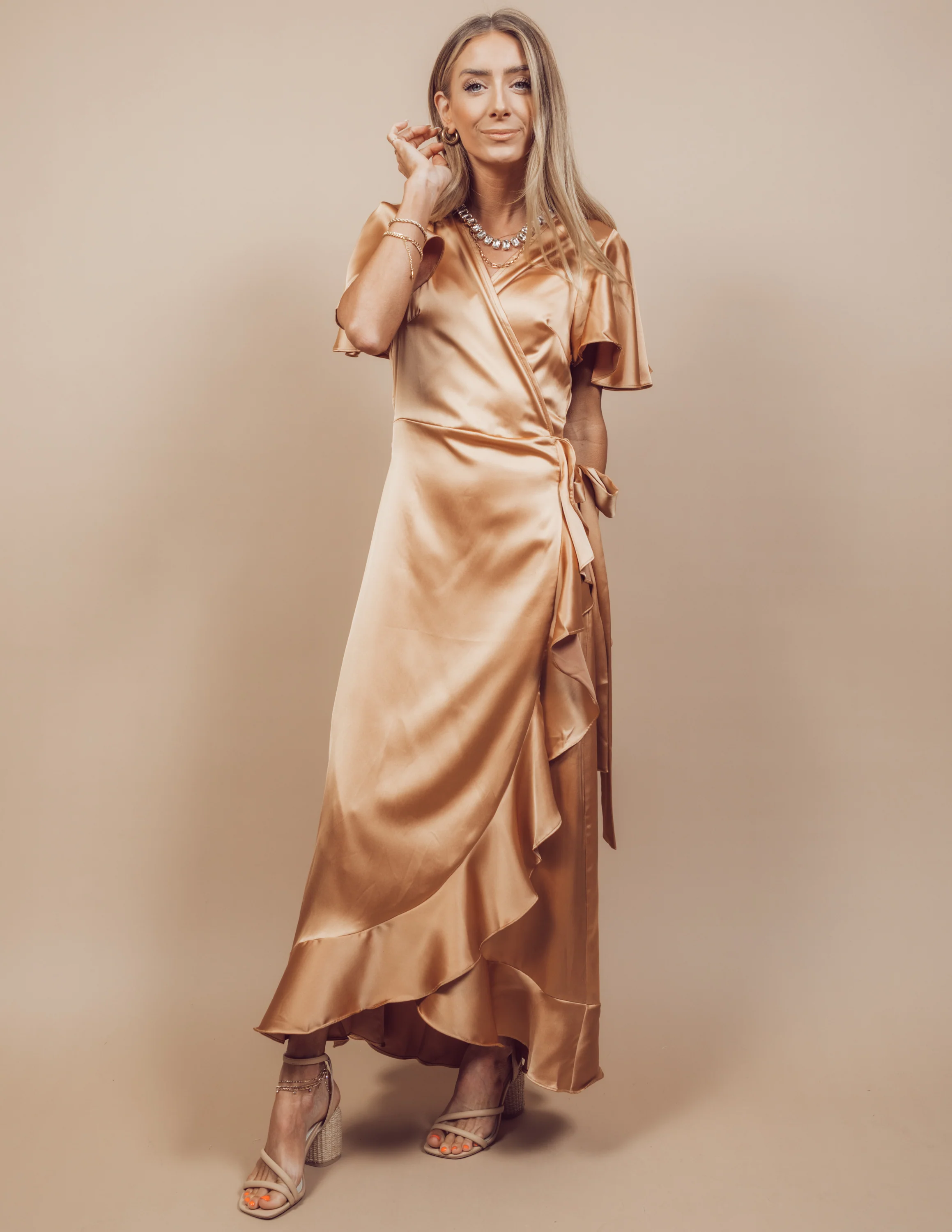 Saylor Wrap Dress - Image 3