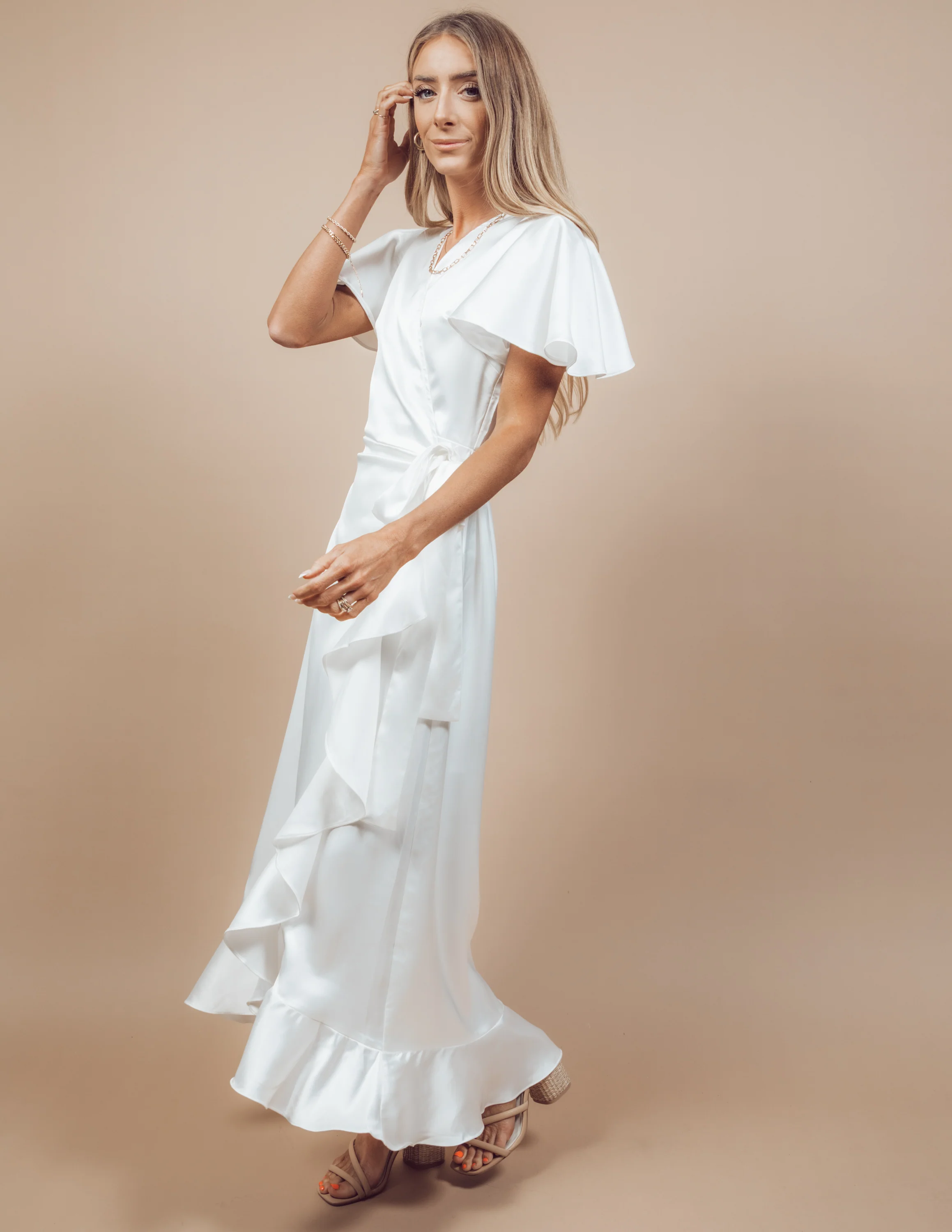 Saylor Wrap Dress - Image 8