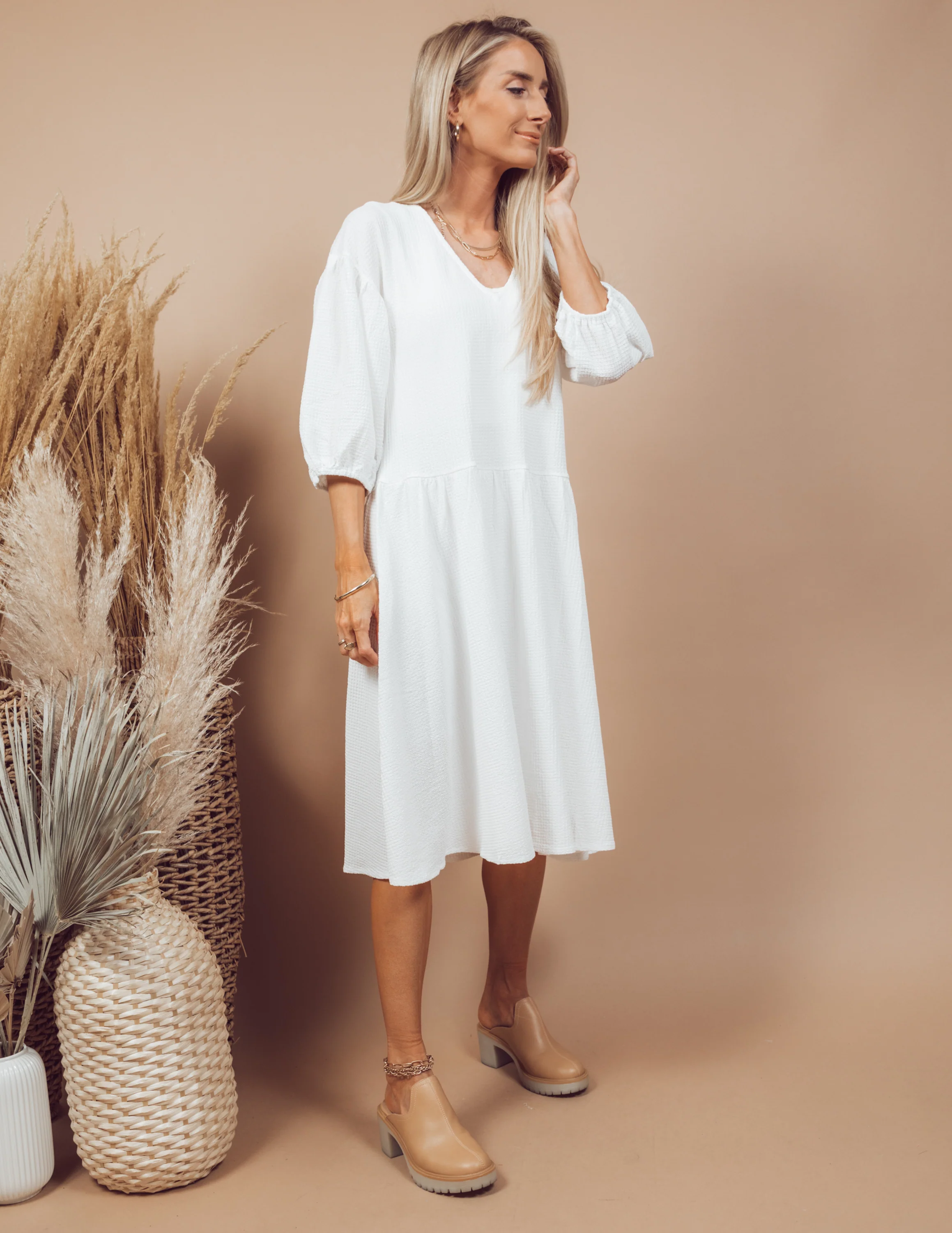 Seraphina Puff Sleeve Dress - Image 12