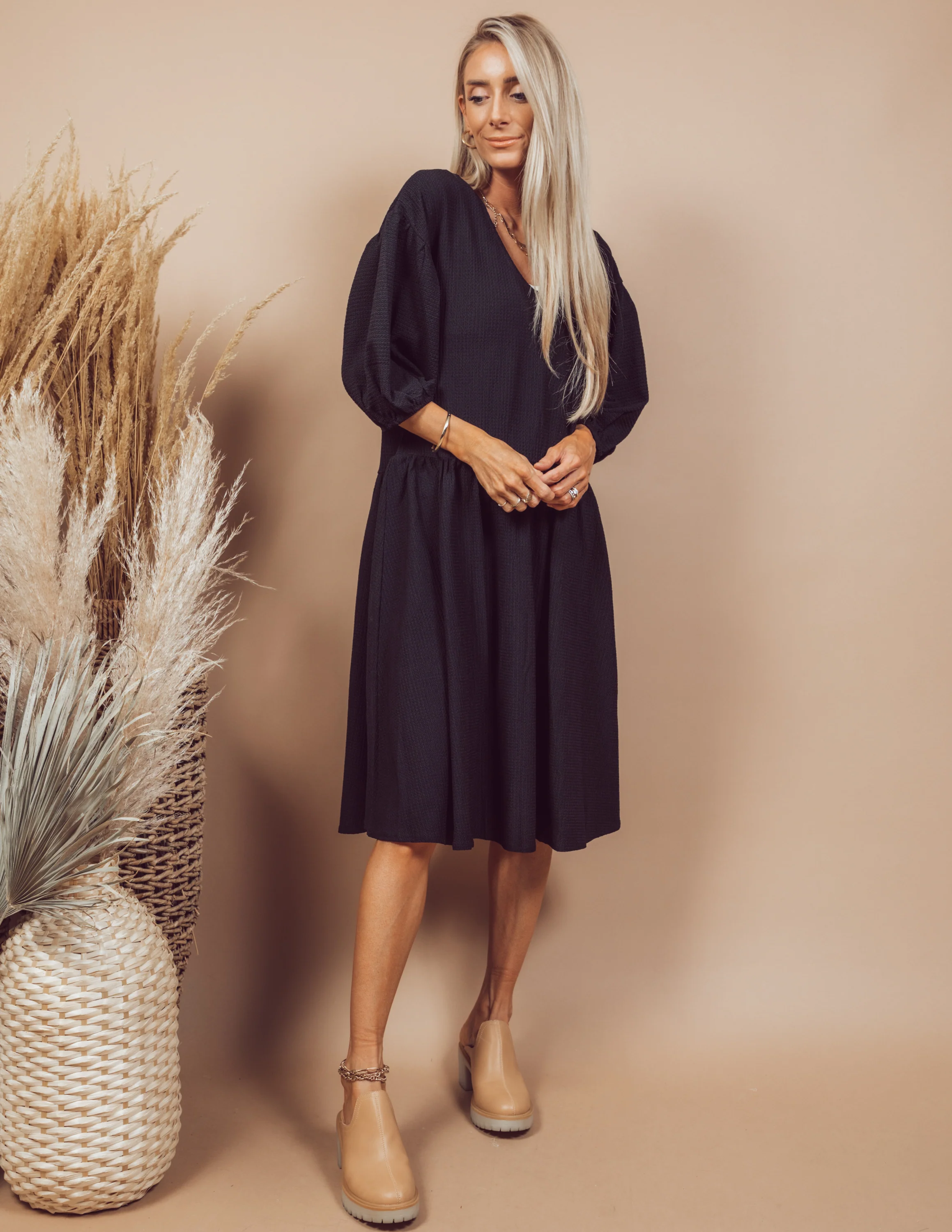 Seraphina Puff Sleeve Dress - Image 4