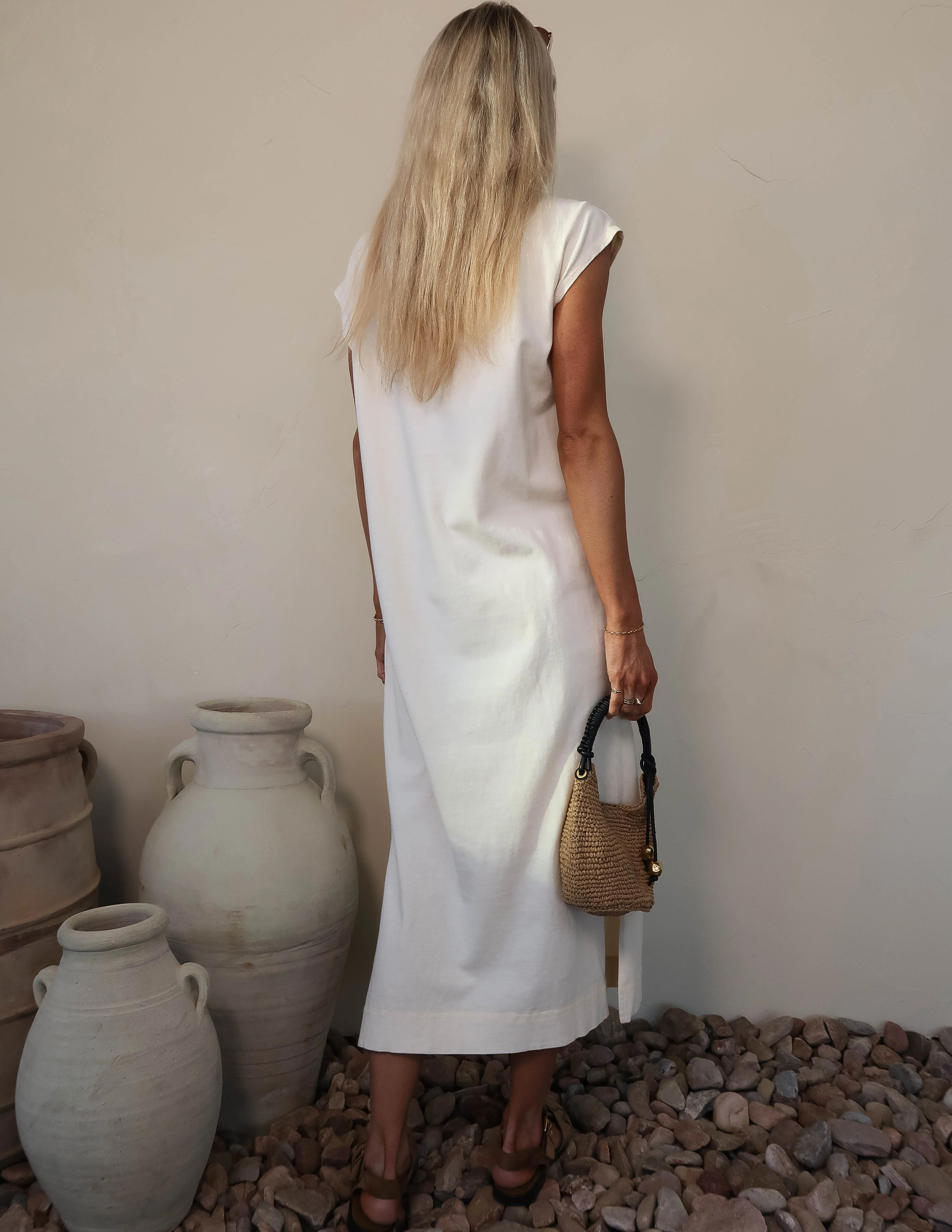 Serene Silhouette Midi Dress - Image 4