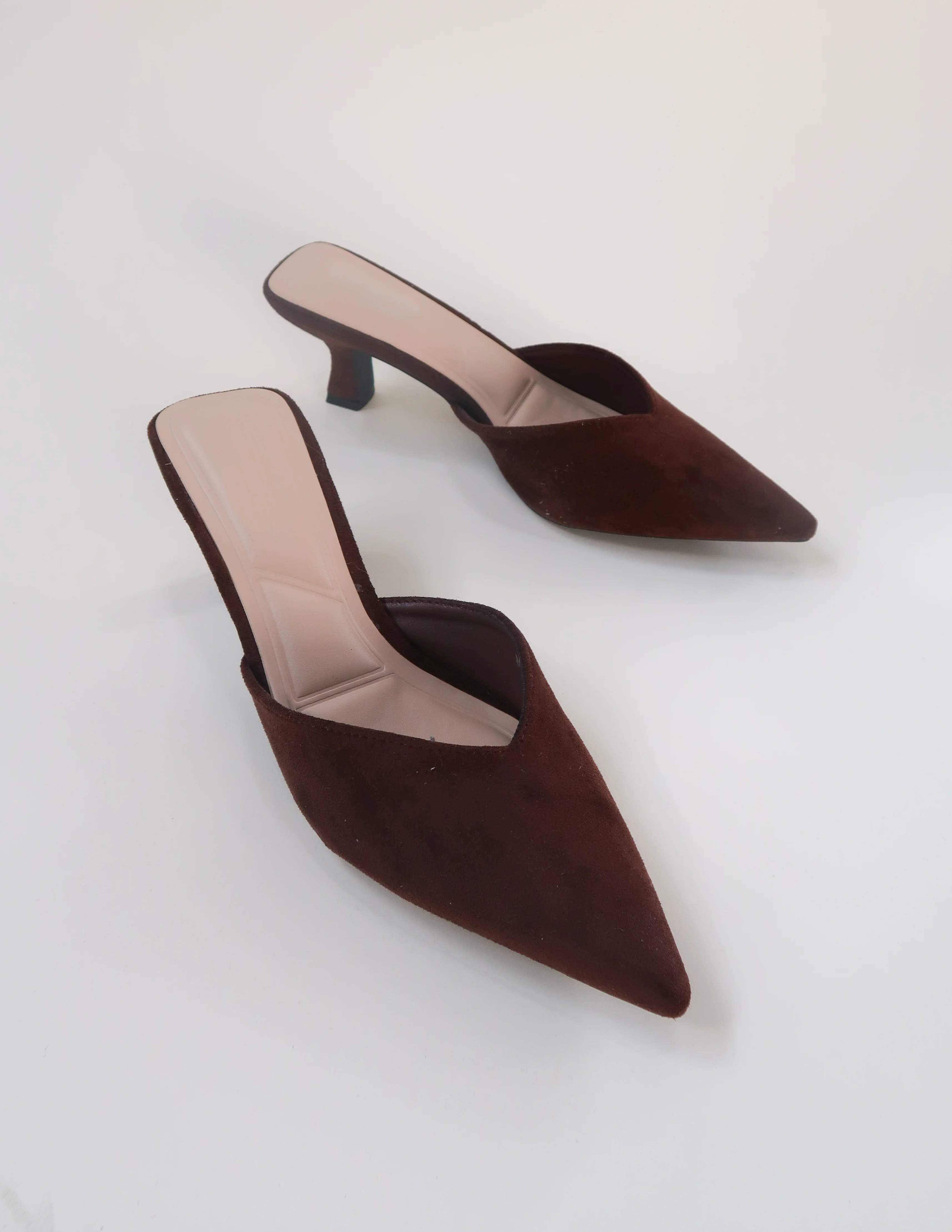 Simply Sweet Suede Heels - Image 3