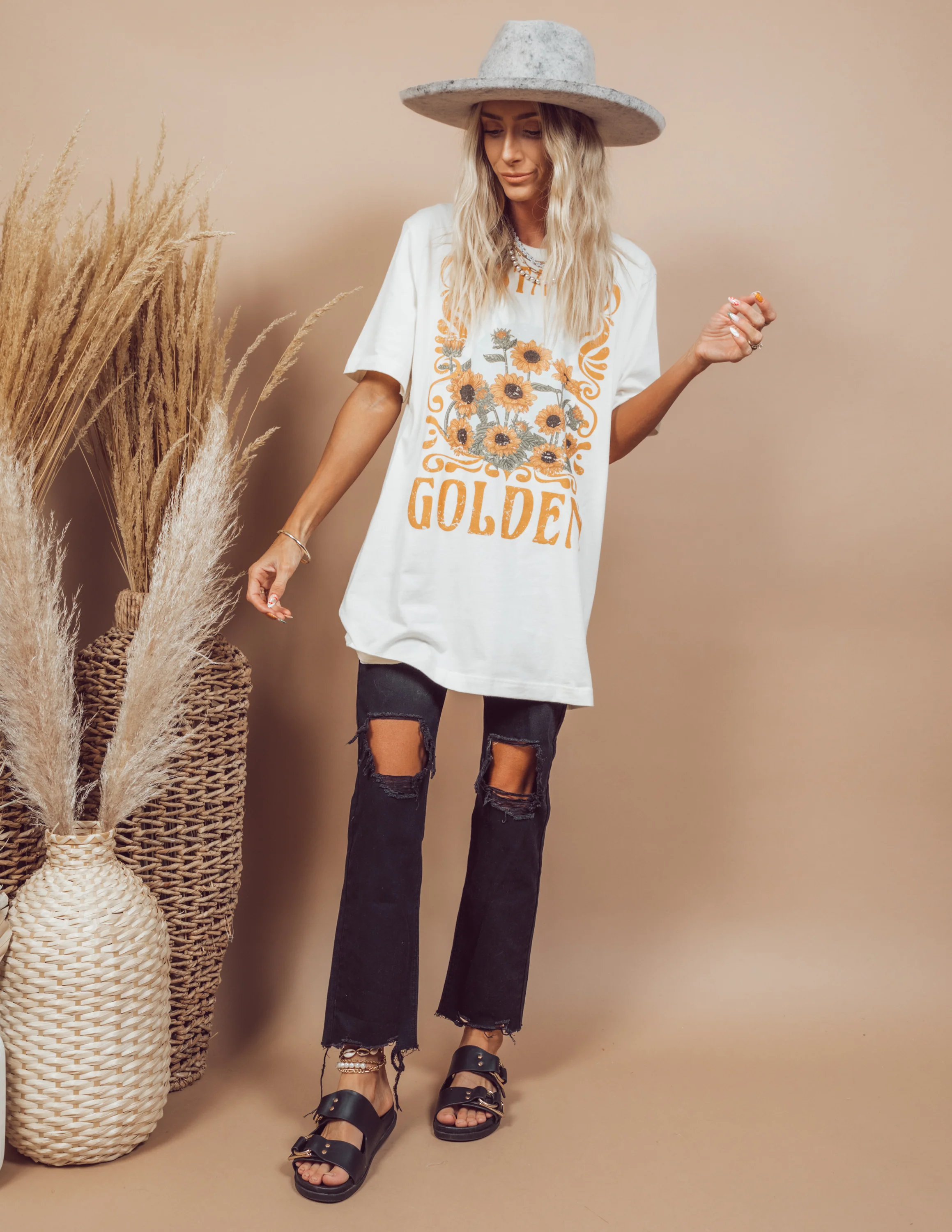 Stay Golden Graphic Tee - Image 5